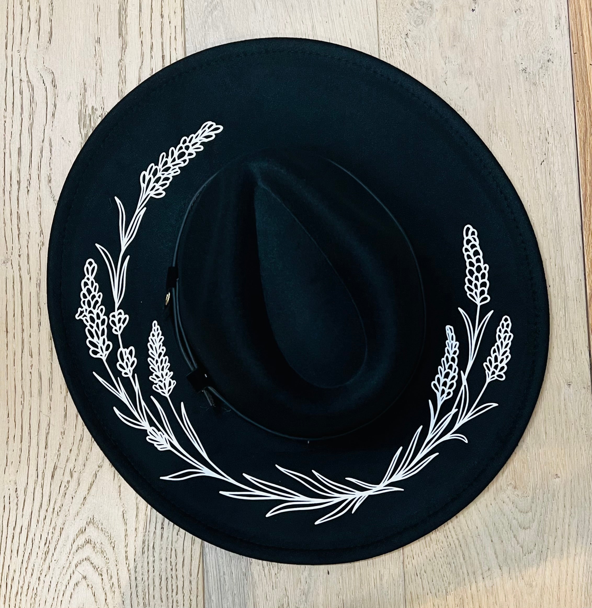 Vegan Felt Hat - XL Brim - Lavender