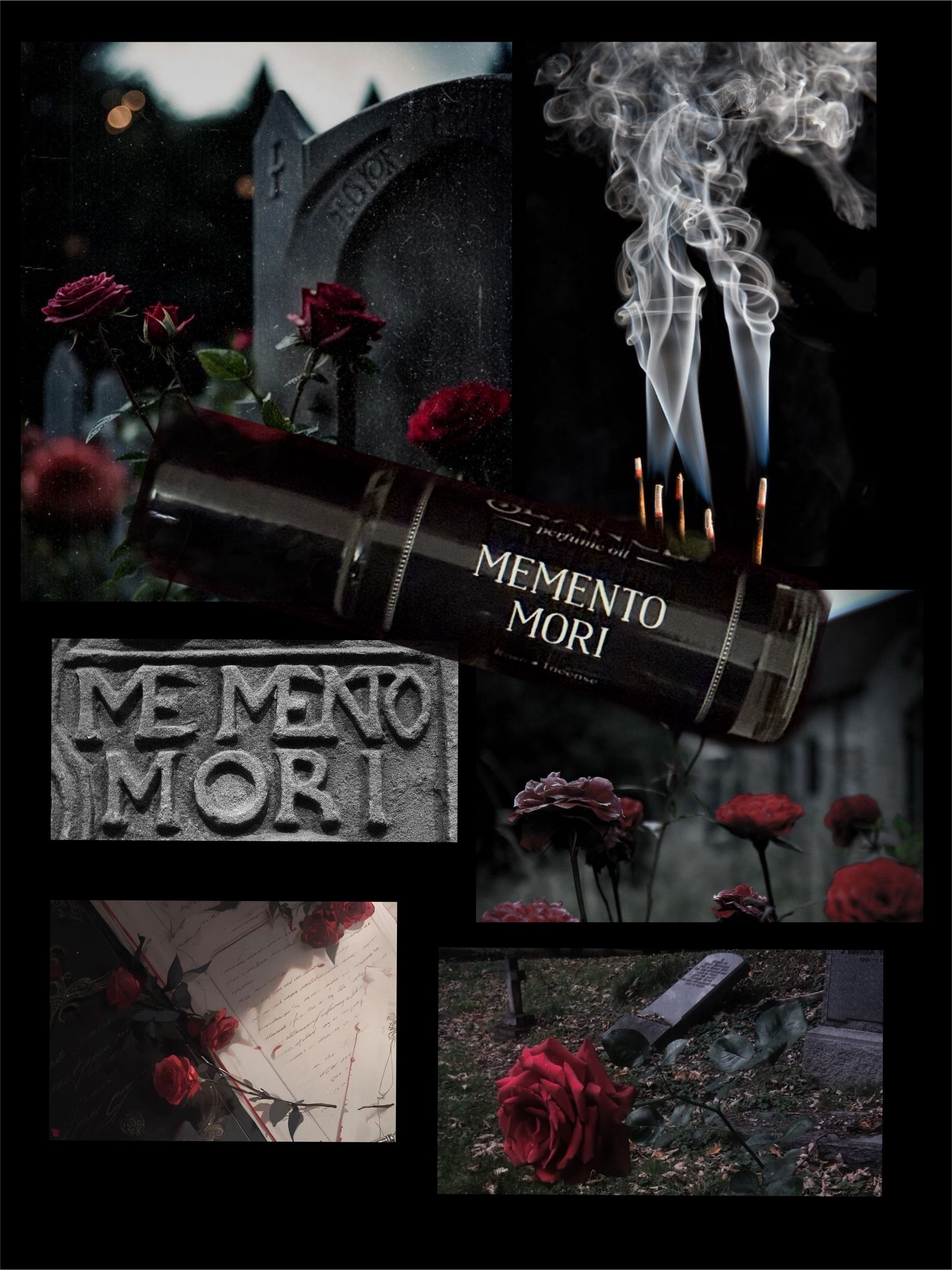 Memento Mori (incense & rose)