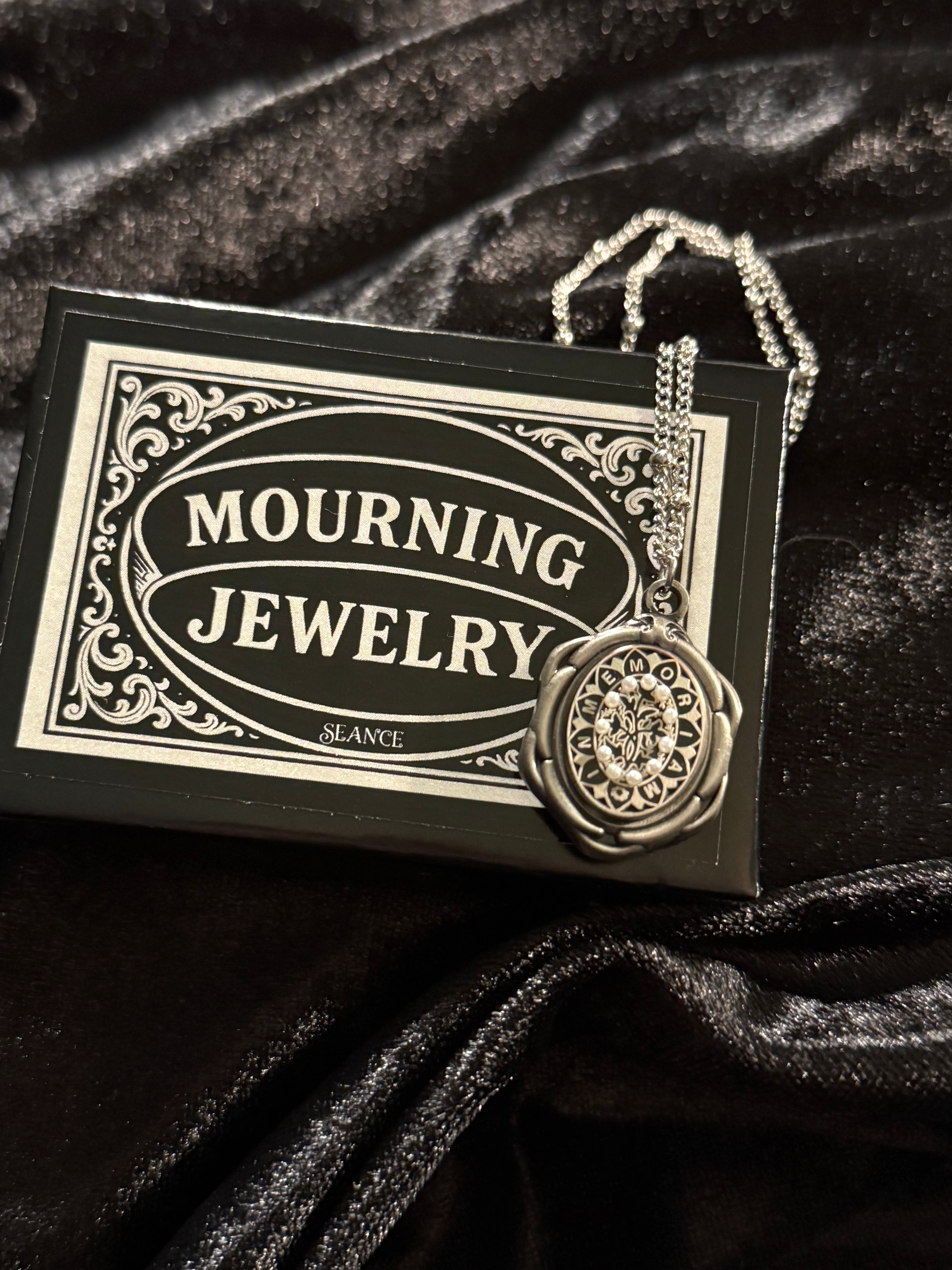 Mourning Necklace