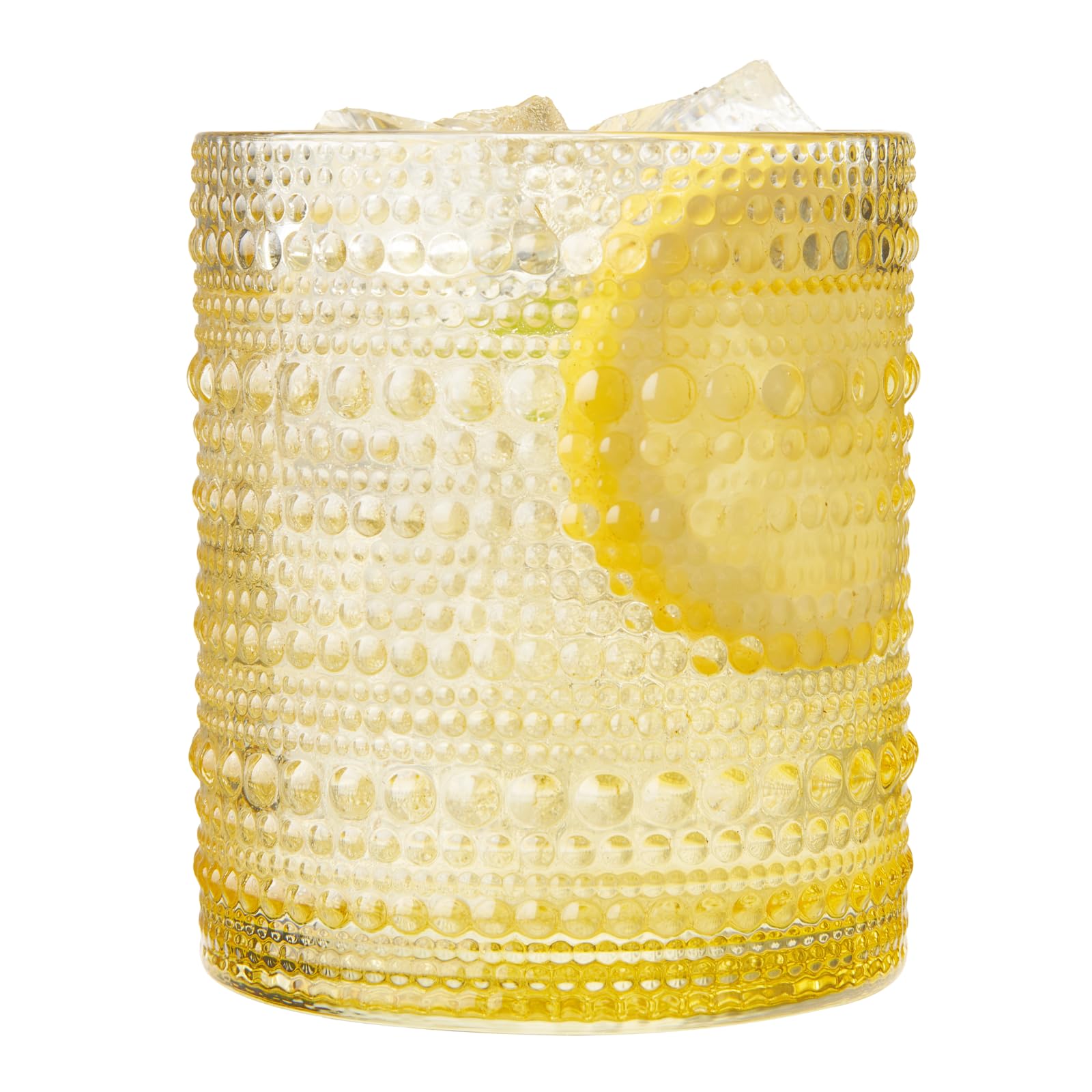 Vibes Hobnail glassware set of 6 Summer colors