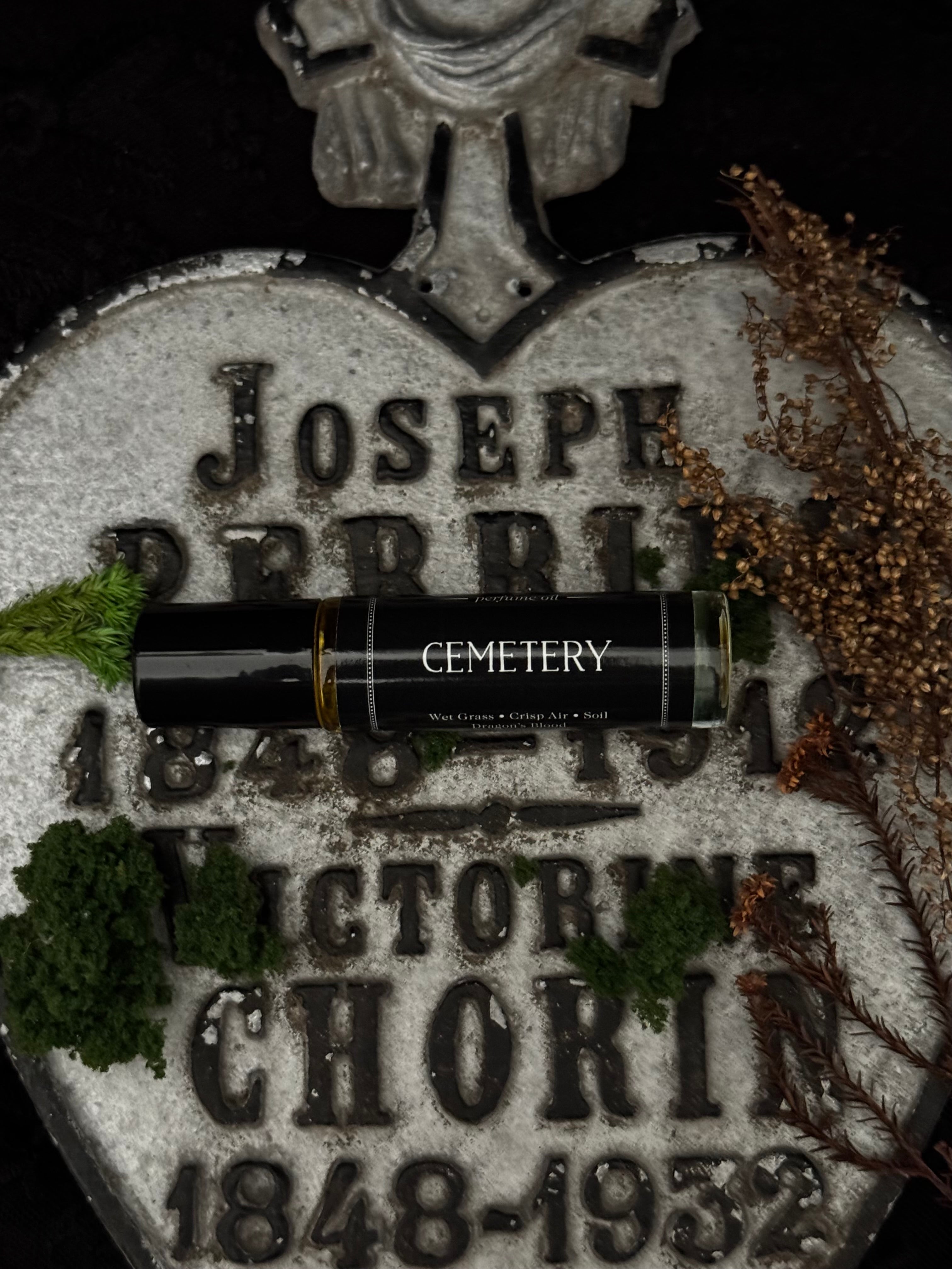 Cemetery (dragon’s blood incense, earth)