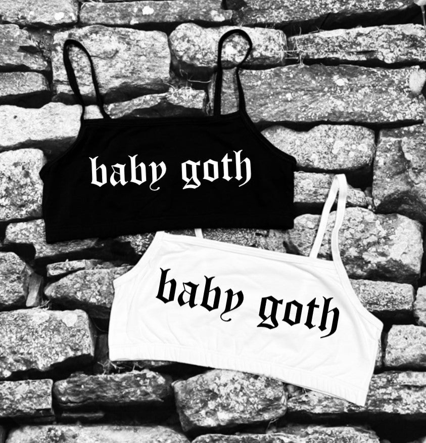 Bra Top - Baby Goth