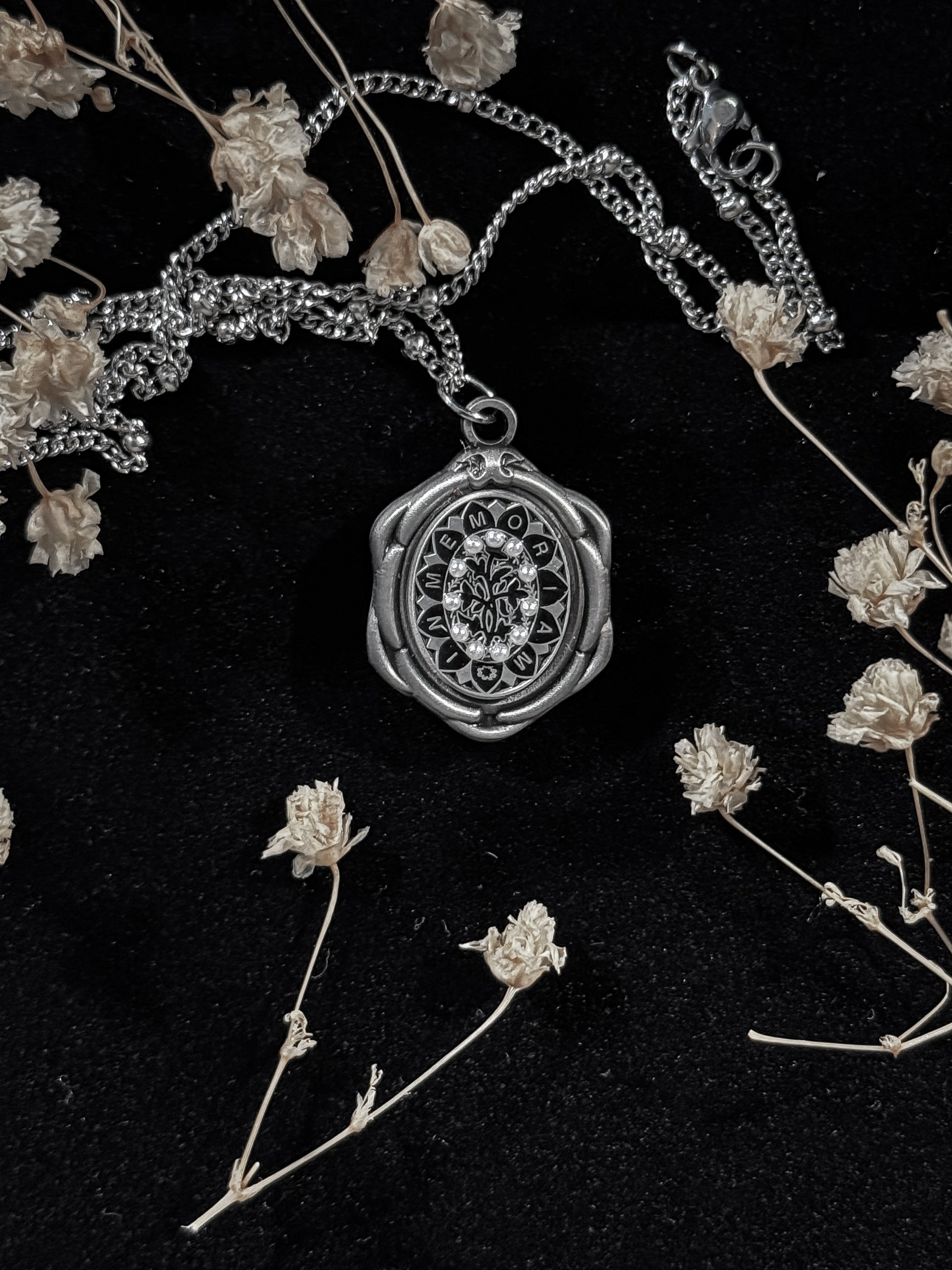 Mourning Necklace