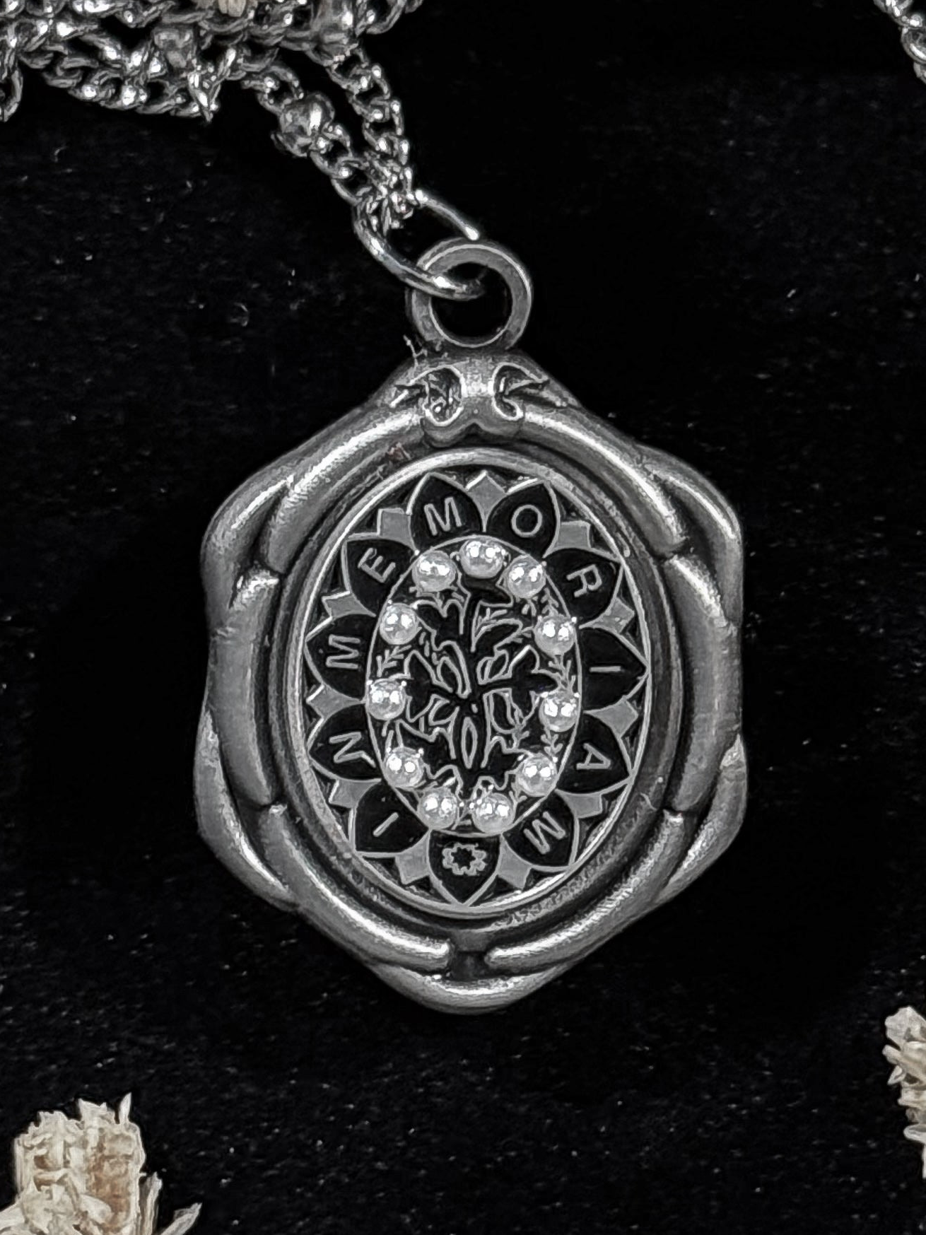 Mourning Necklace