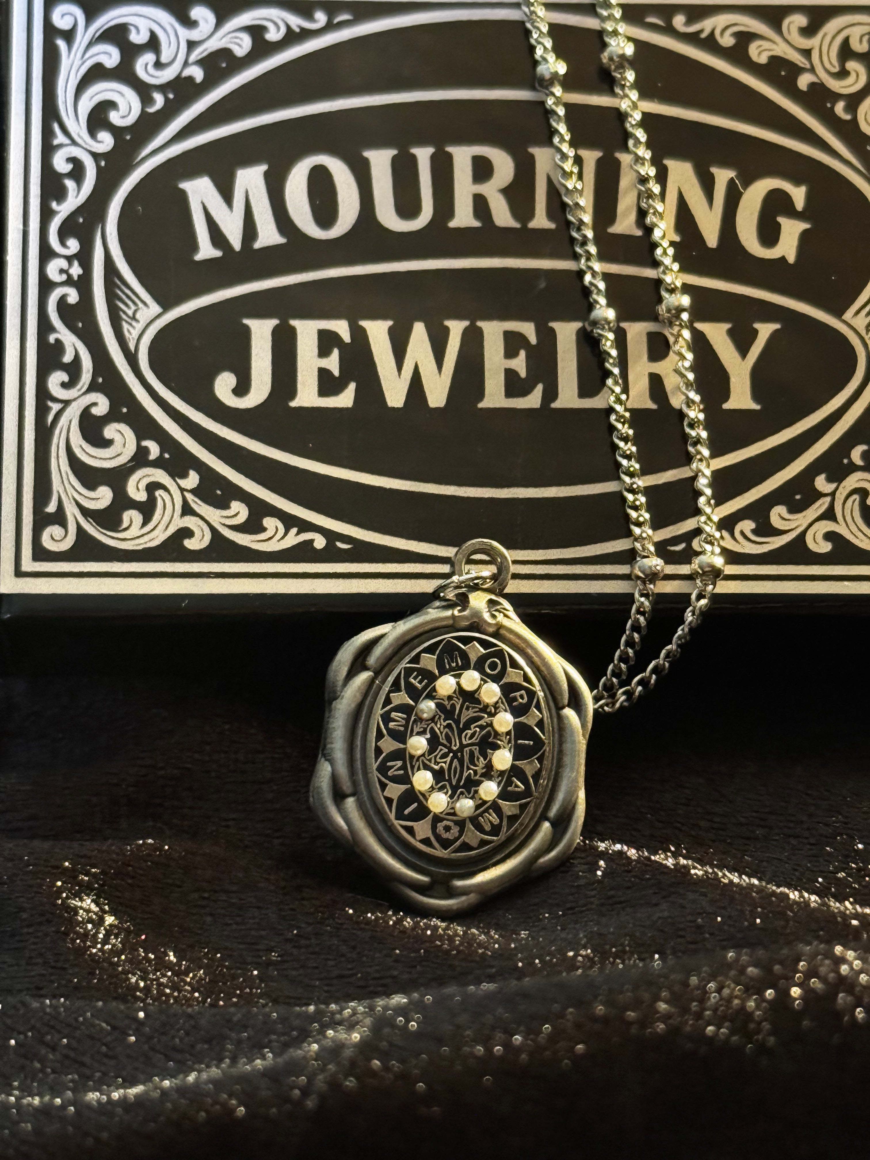 Mourning Necklace