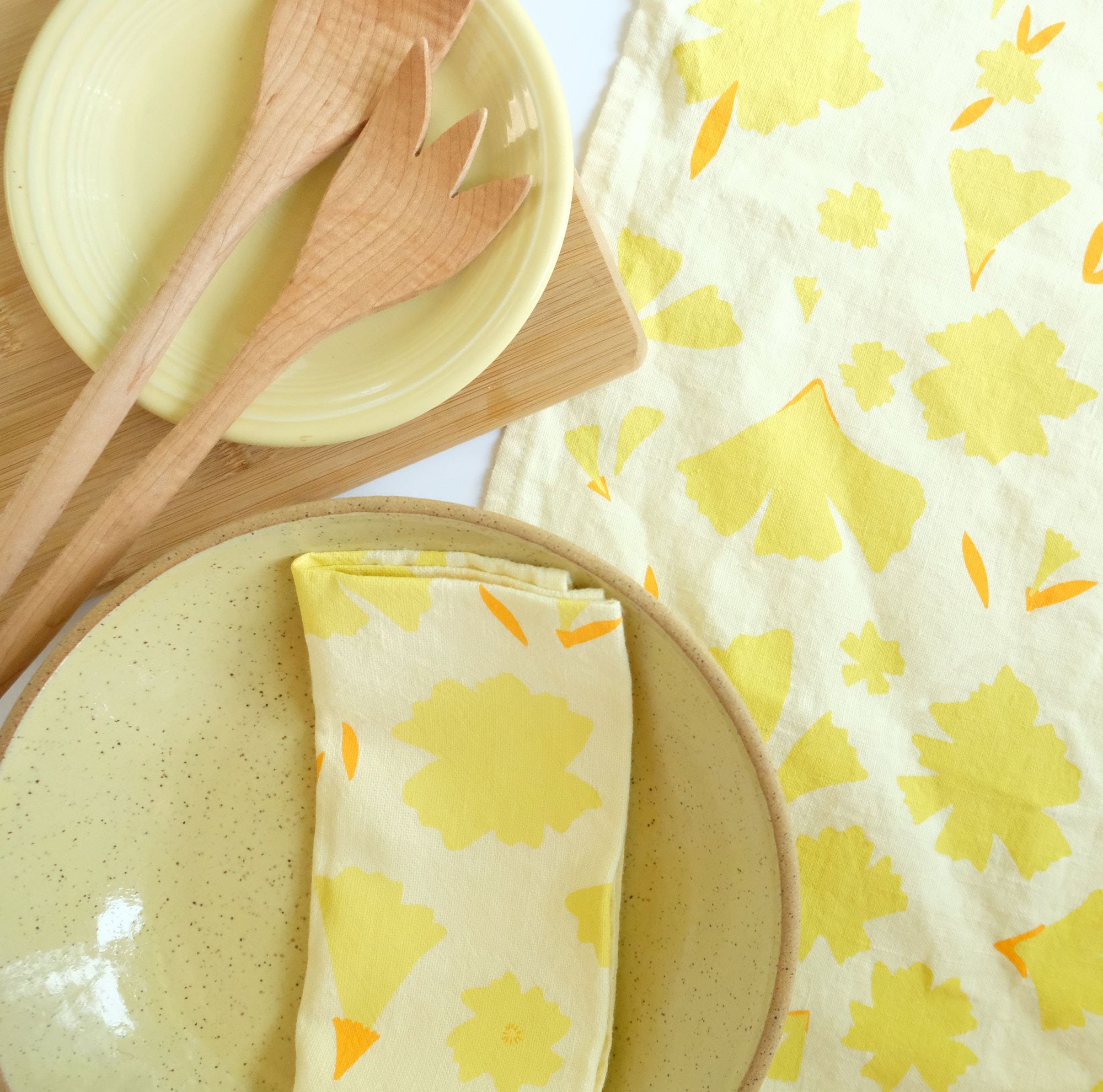 Marigold Linen Tea Towel
