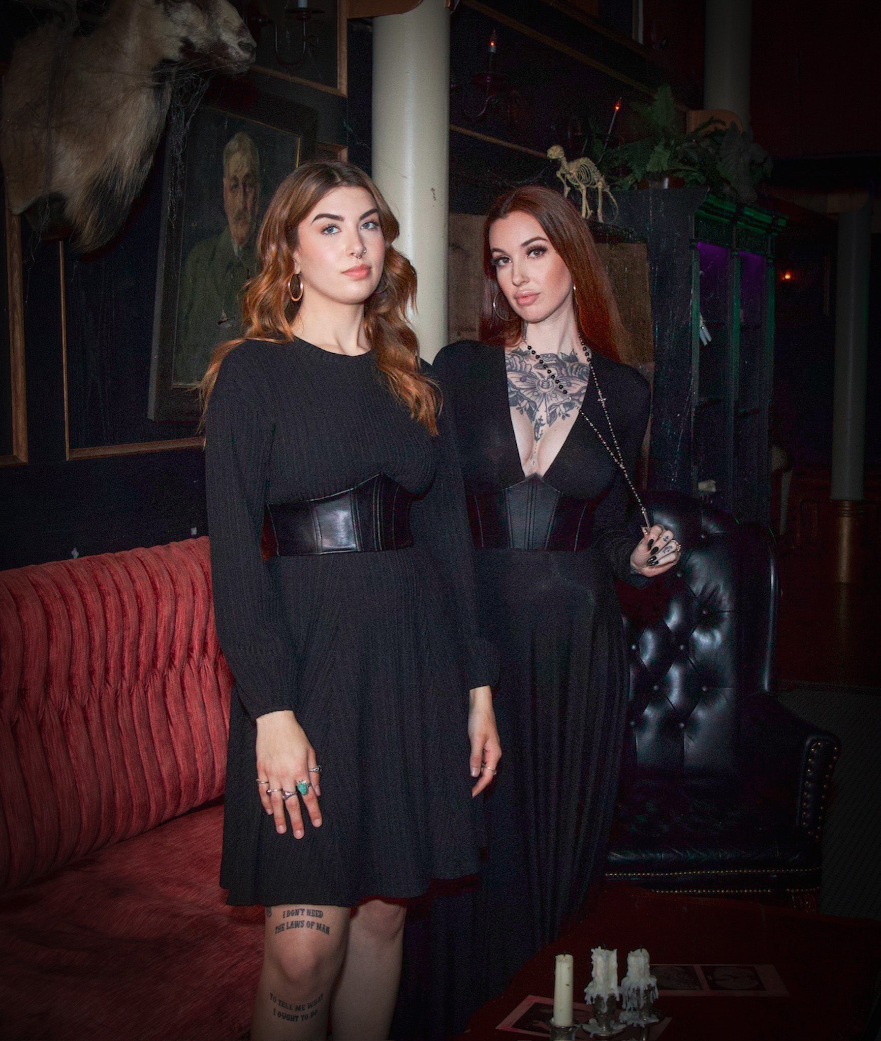 Blythe - Sweater Dress with Corset Waist