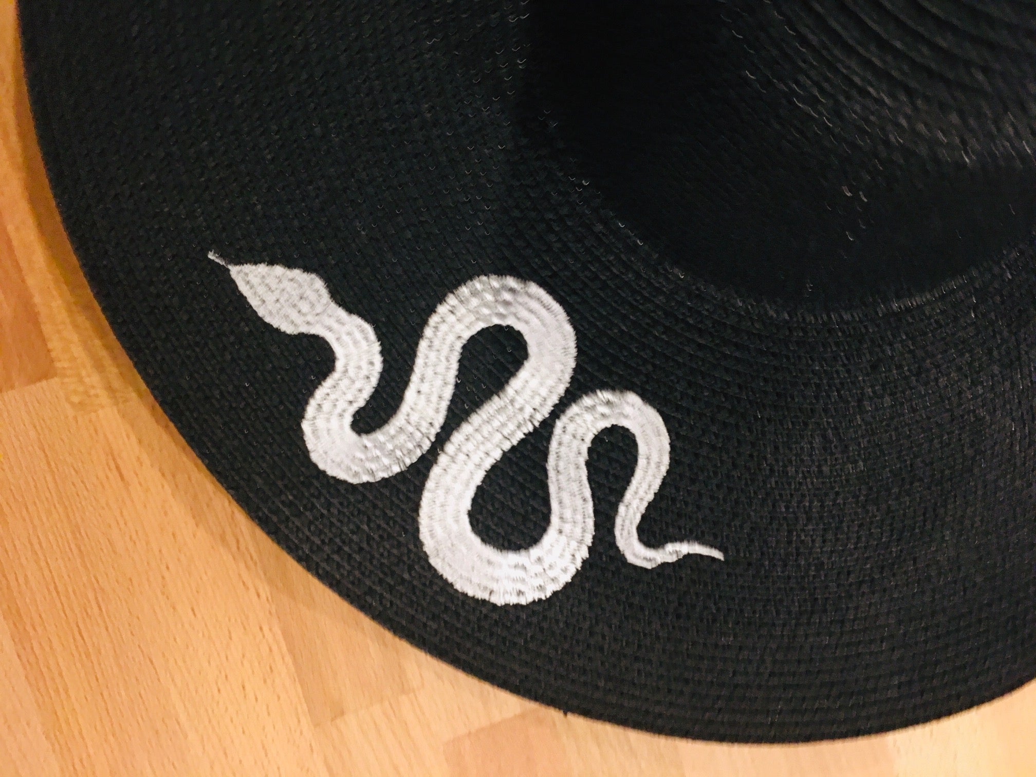 Floppy Sun Hat - XL Brim - Snakes - READY TO SHIP