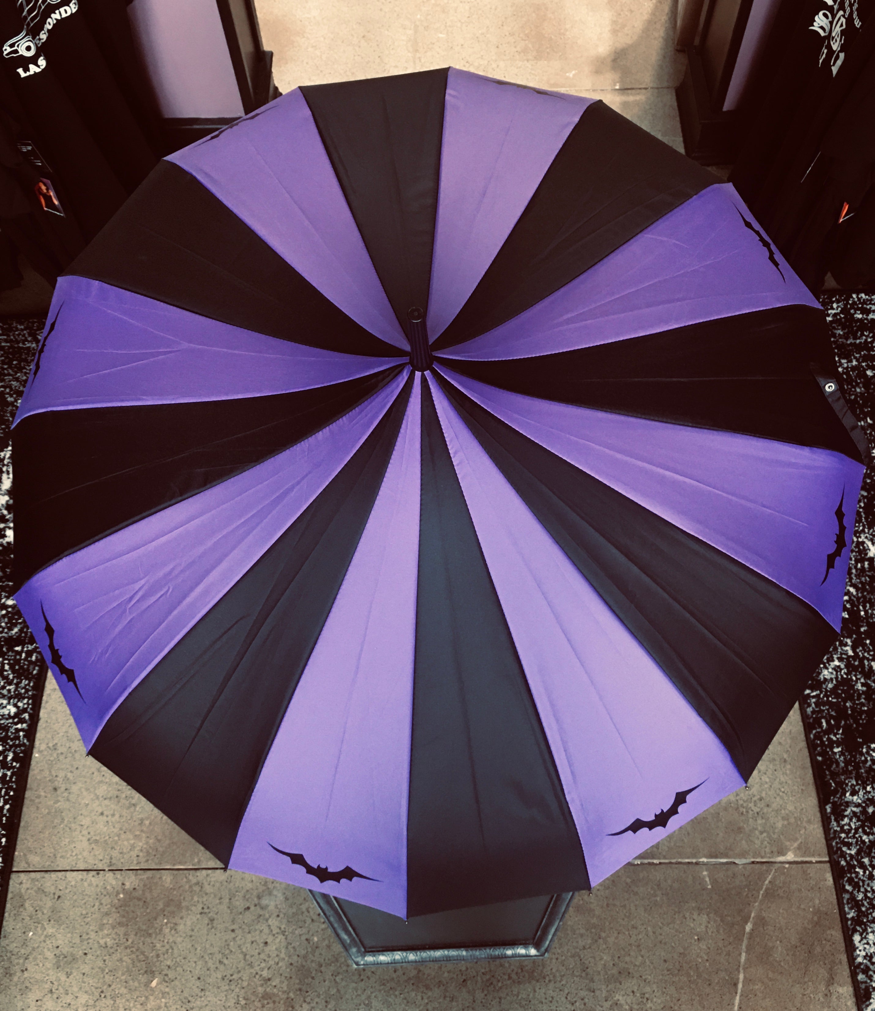 Lavender Bat Umbrella