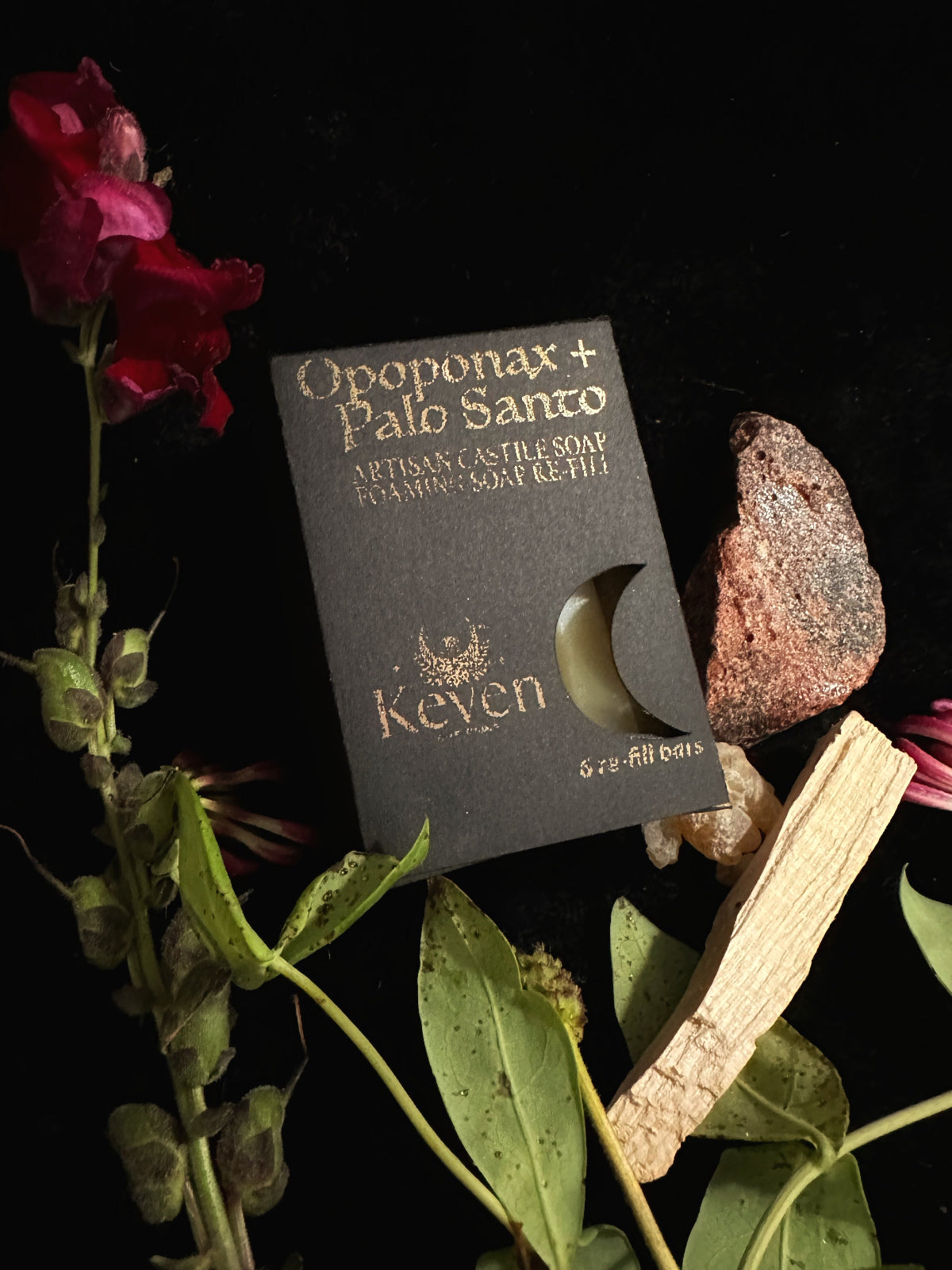 Foaming Soap - Opoponax + Palo Santo Foaming Soap Concentrate.