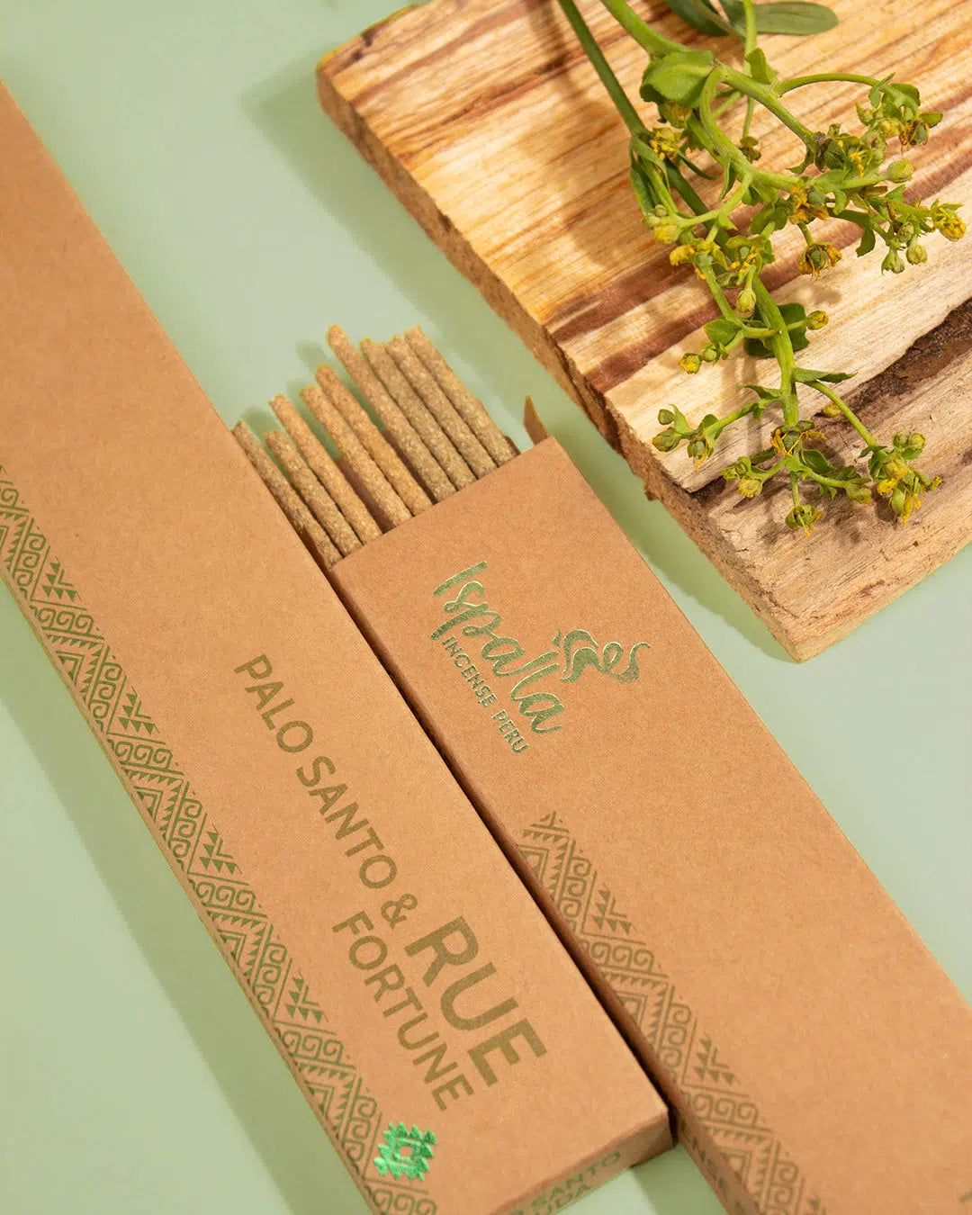 Ispalla - Rue & Palo Santo Incense Sticks (10 Packaged)