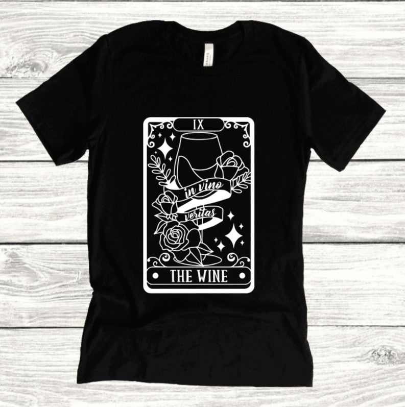The Wine Tarot - Available in T-Shirt, Pullover, Hoodie, Tank or Long Sleeve