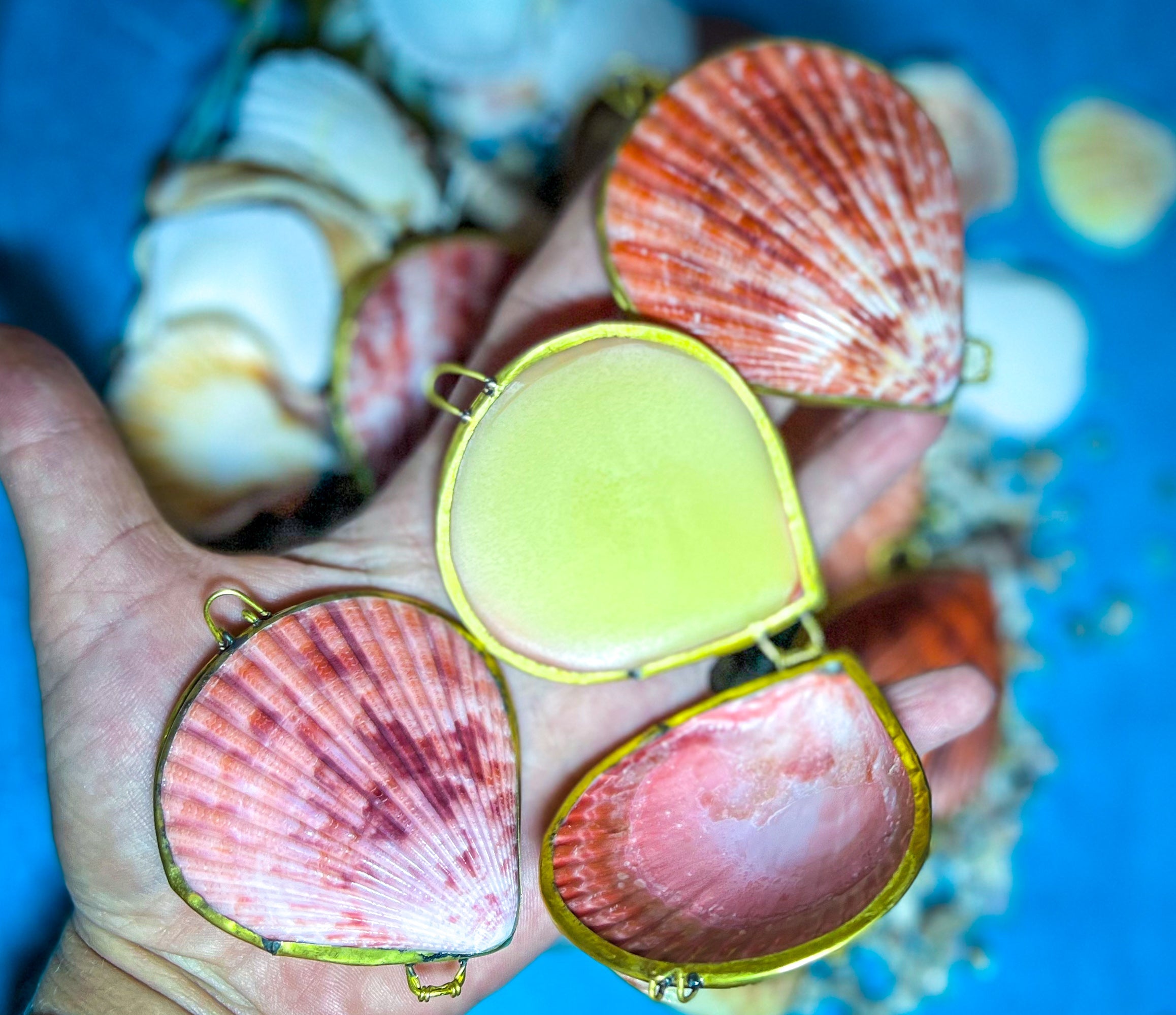 CREATRIX Solid Perfume, Botanical Natural Perfume in A Seashell Compact