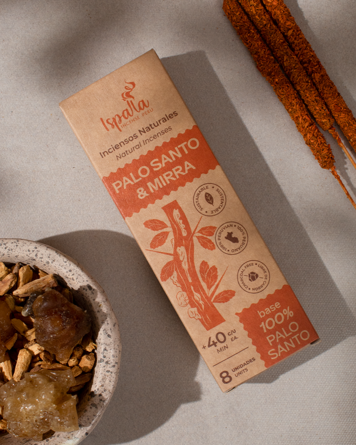 Ispalla - Palo Santo & Myrrh Thick Natural Incense