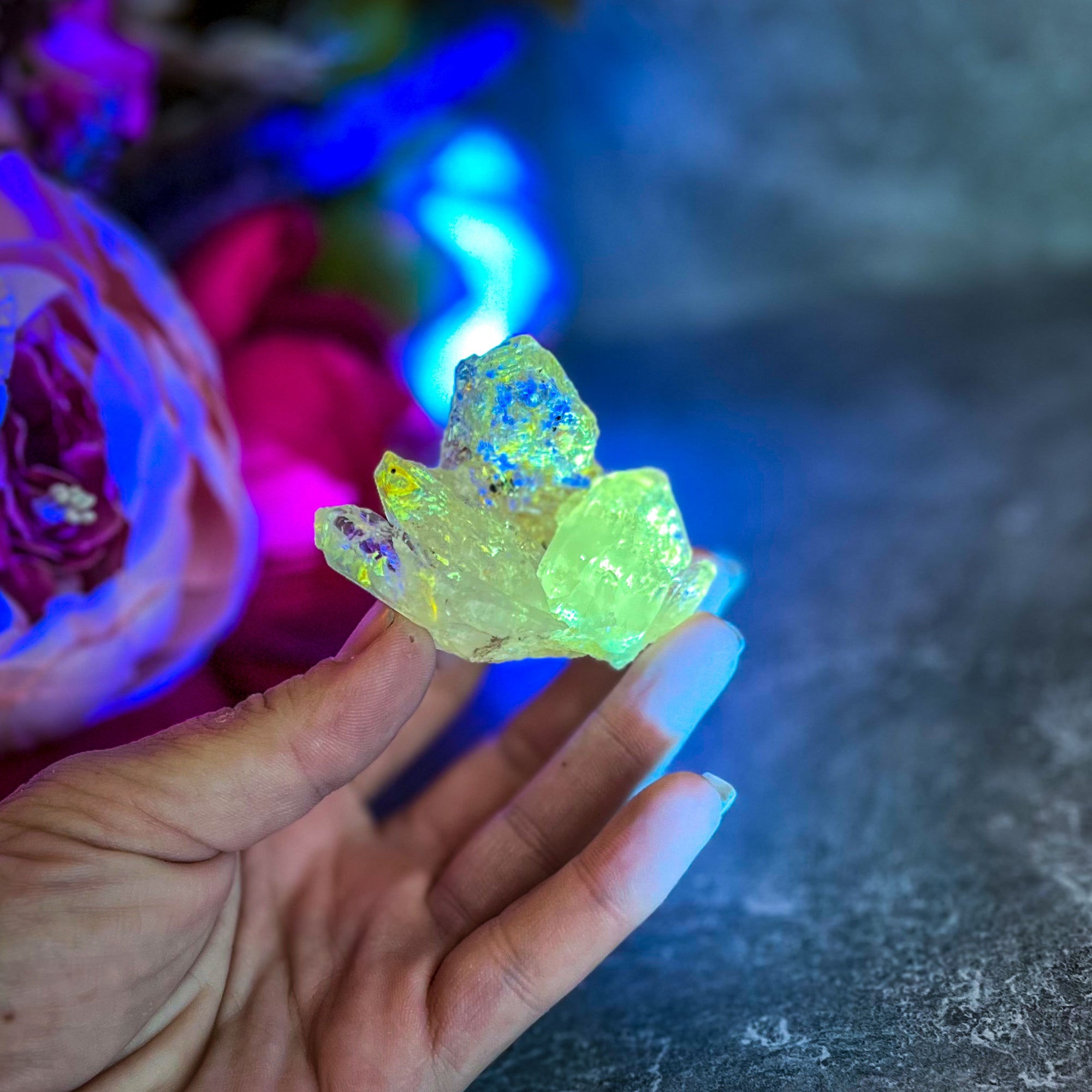 Firefly Petroleum Quartz Specimens from Madagascar