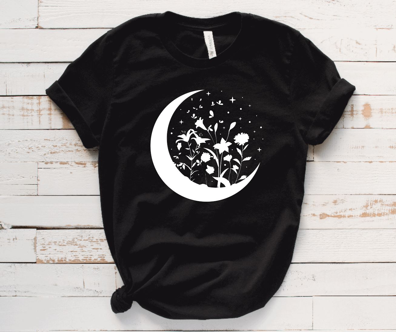 Floral Moon T-Shirt
