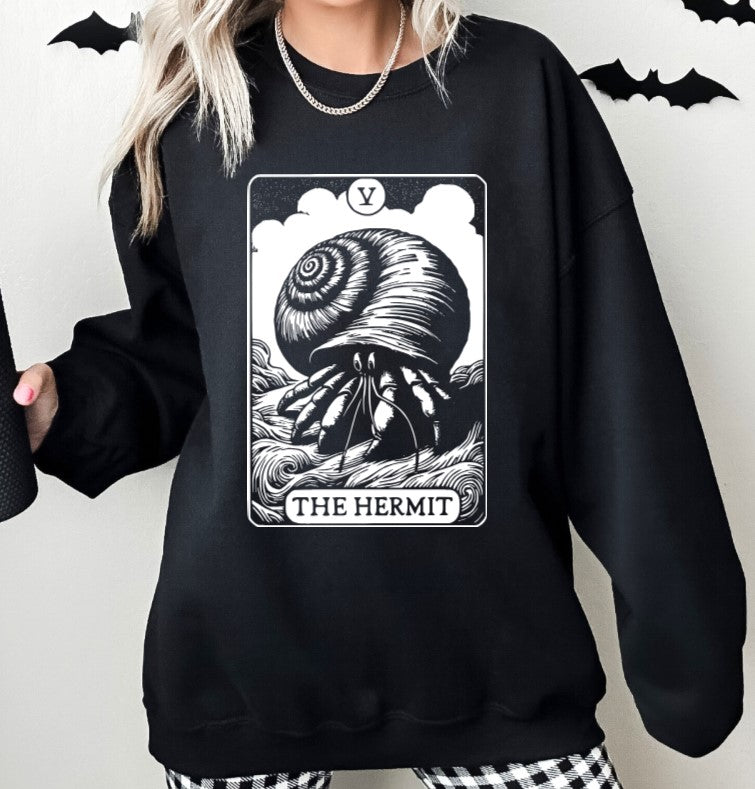 The Hermit Tarot - Available in T-Shirt, Pullover, Hoodie, Tank or Long Sleeve