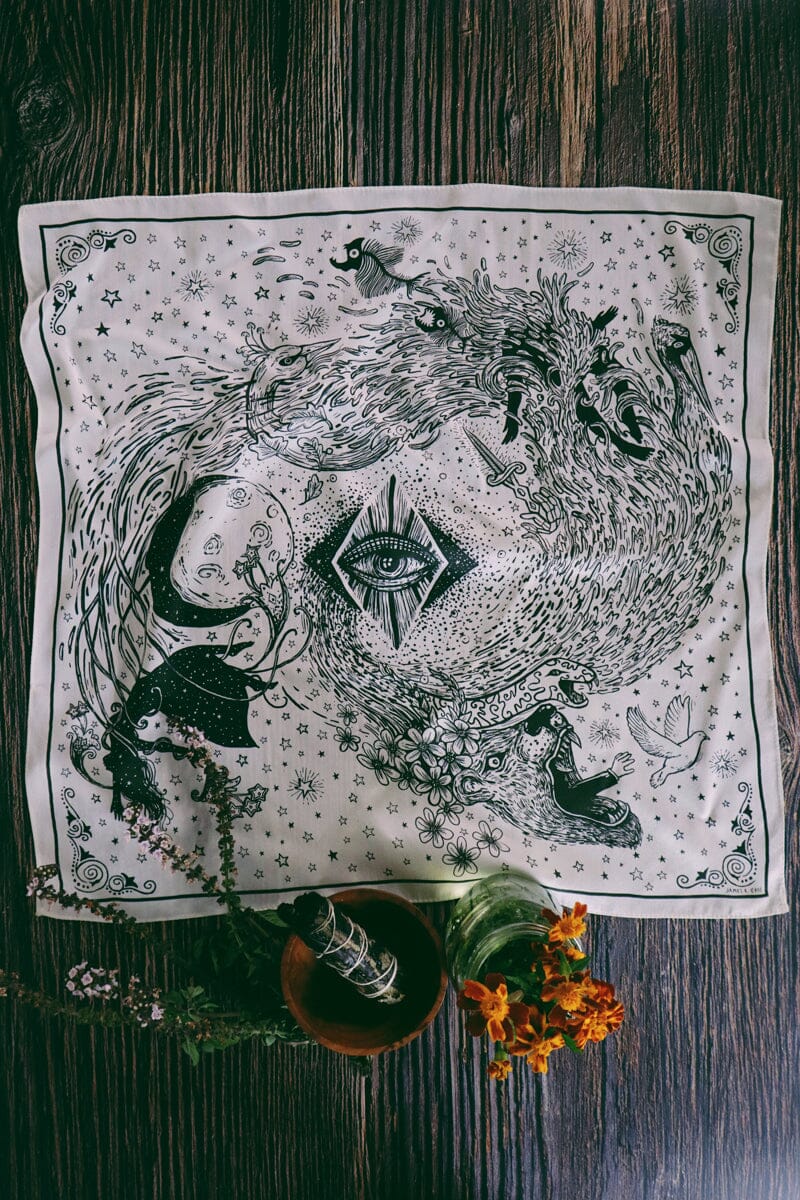 The Visions Silk Kerchief