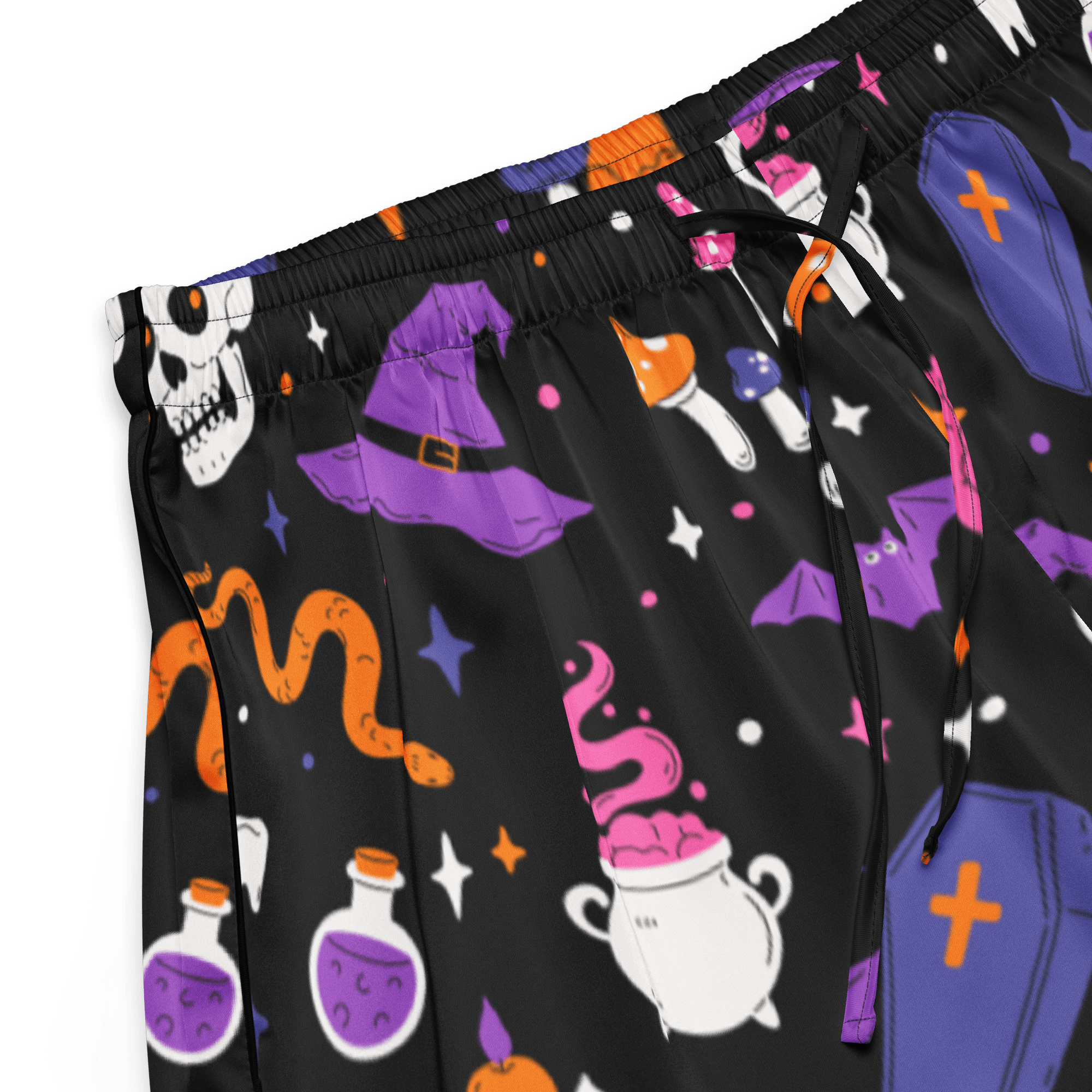 Witch's Whimsy Silky Pajama Shorts