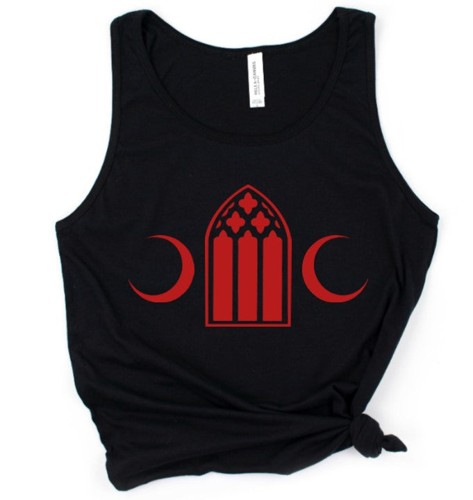 Crimson Cathedral - Available in T-Shirt, Pullover, Hoodie, Tank or Long Sleeve