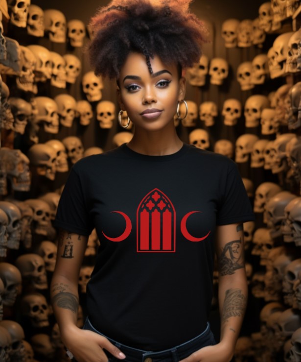 Crimson Cathedral - Available in T-Shirt, Pullover, Hoodie, Tank or Long Sleeve