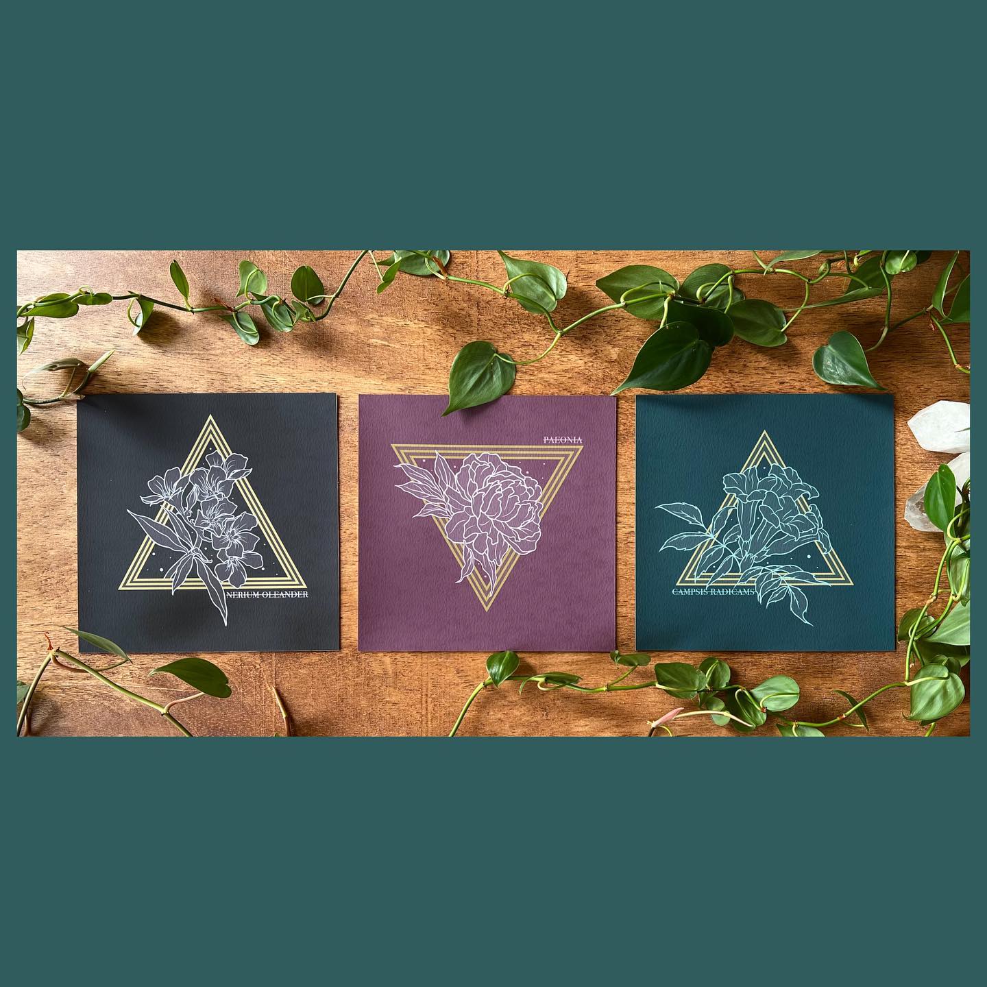 Poisinous Plant Magic Art Print