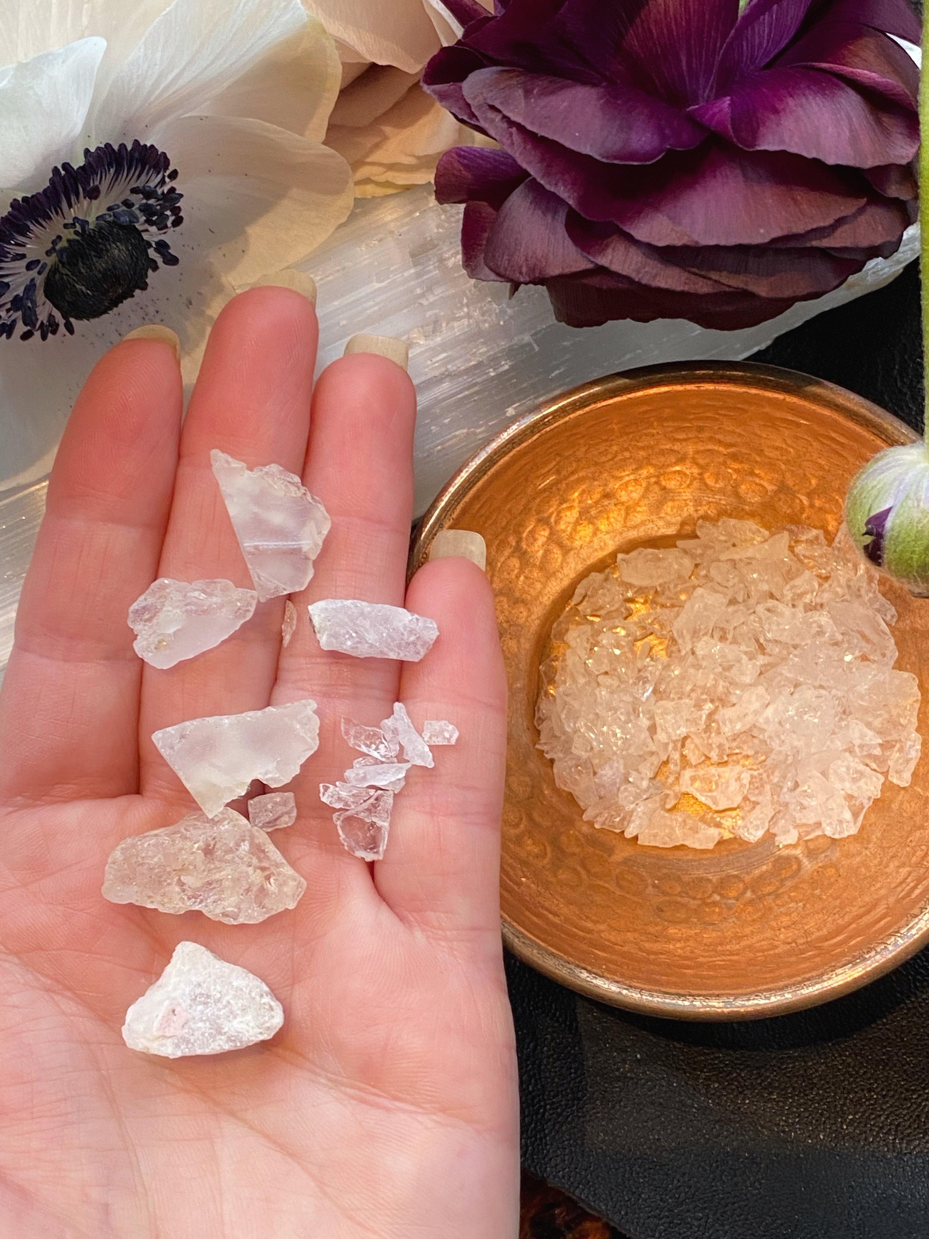 Phenacite Crystal Chips - Natural, Clear, Brazilian (Very Rare) A + B grade - qmeb