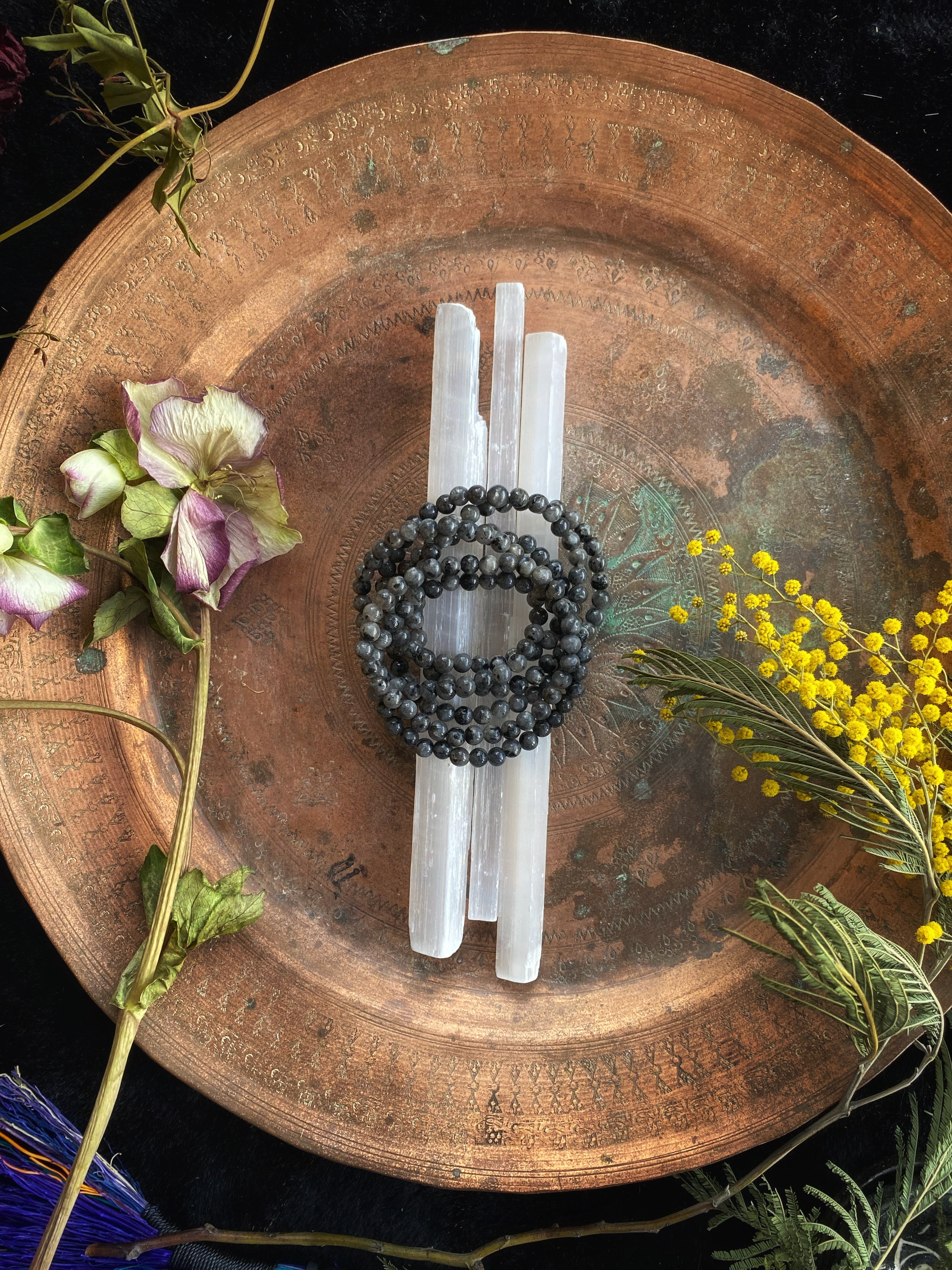 Larkavite Black Moonstone - Bracelet