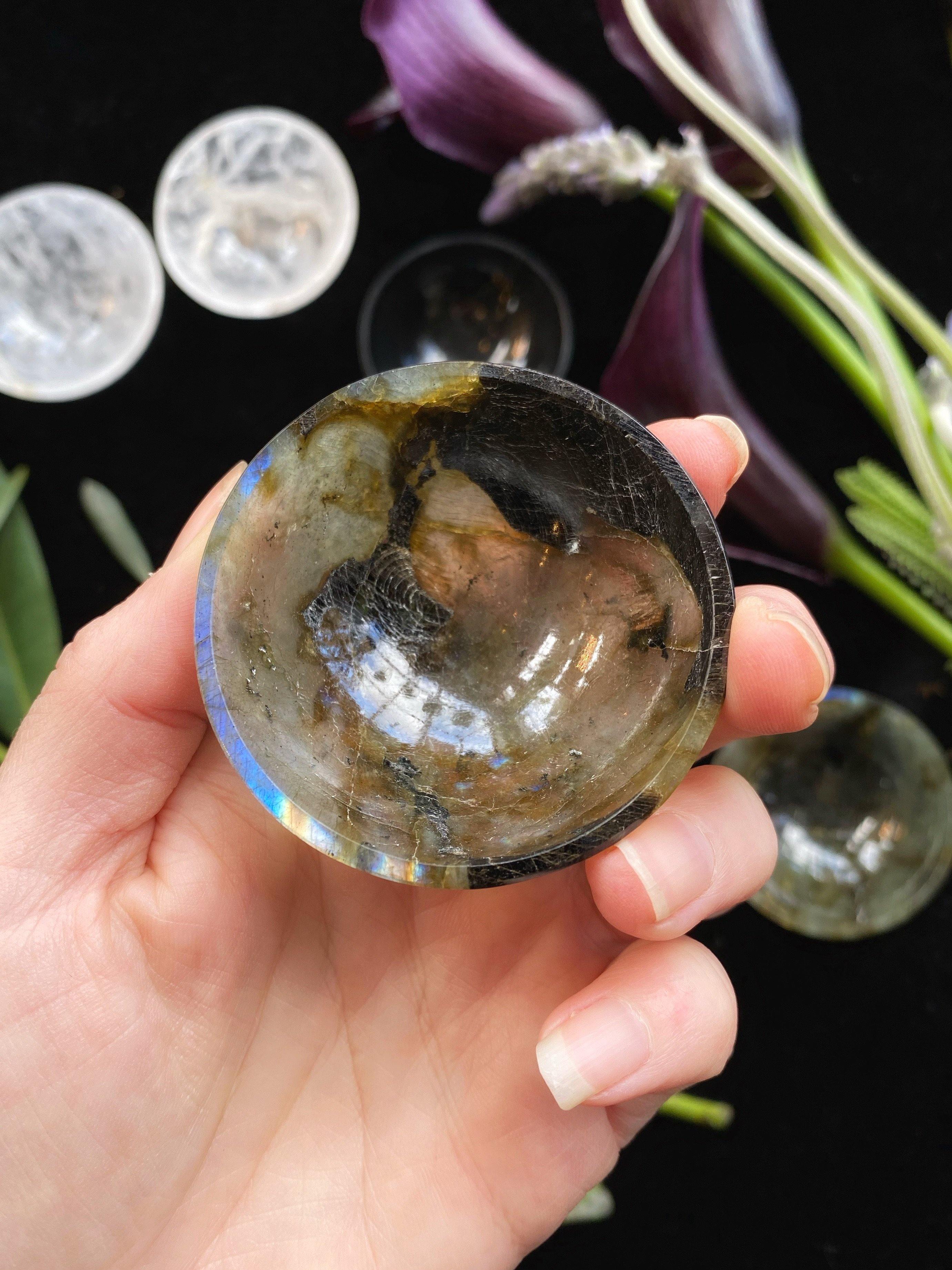 Solid Crystal Offering Bowls - 2” or 3” - qmeb