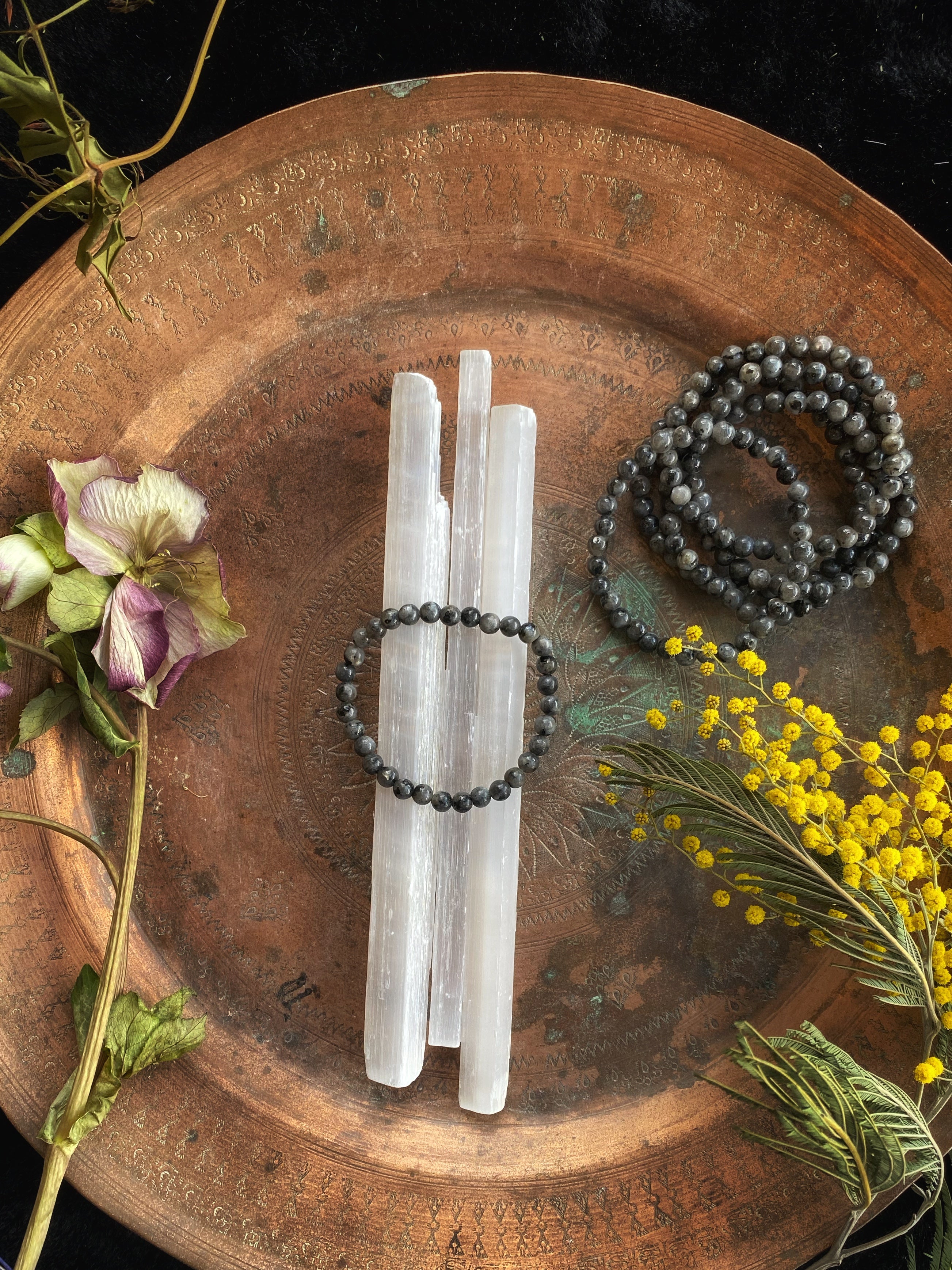 Larkavite Black Moonstone - Bracelet