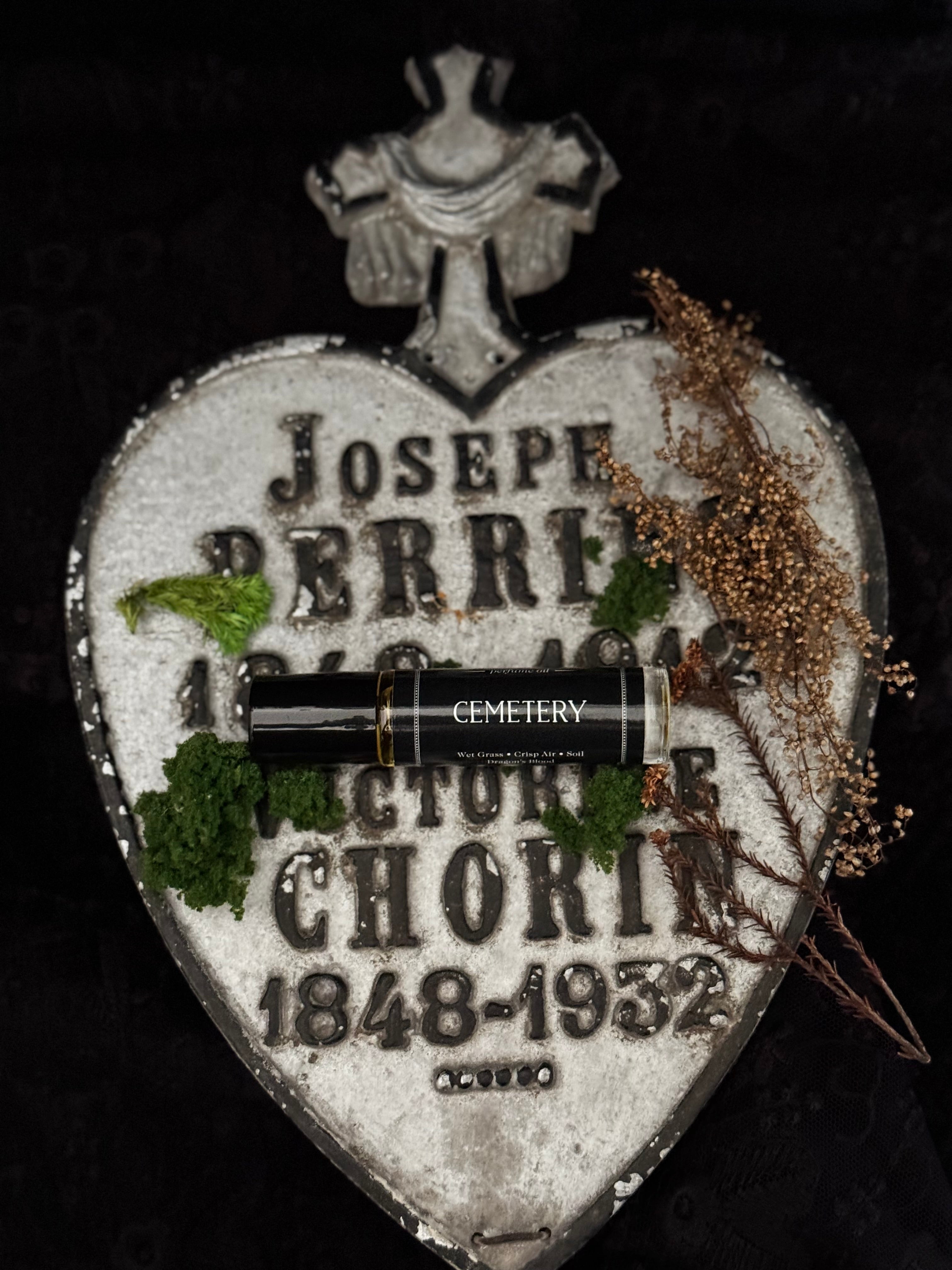 Cemetery (dragon’s blood incense, earth)