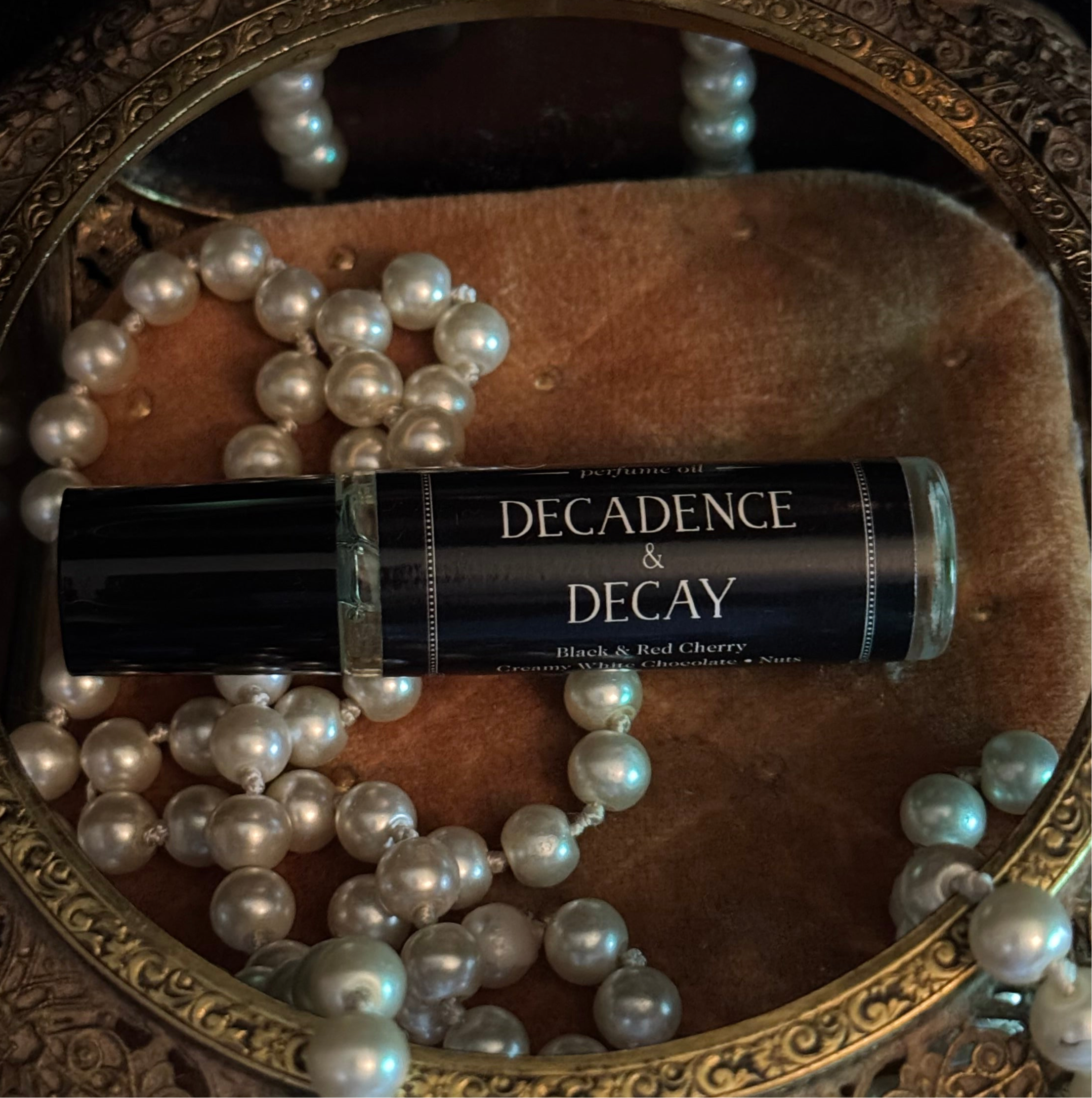 Decadence and Decay (white chocolate & cherries)