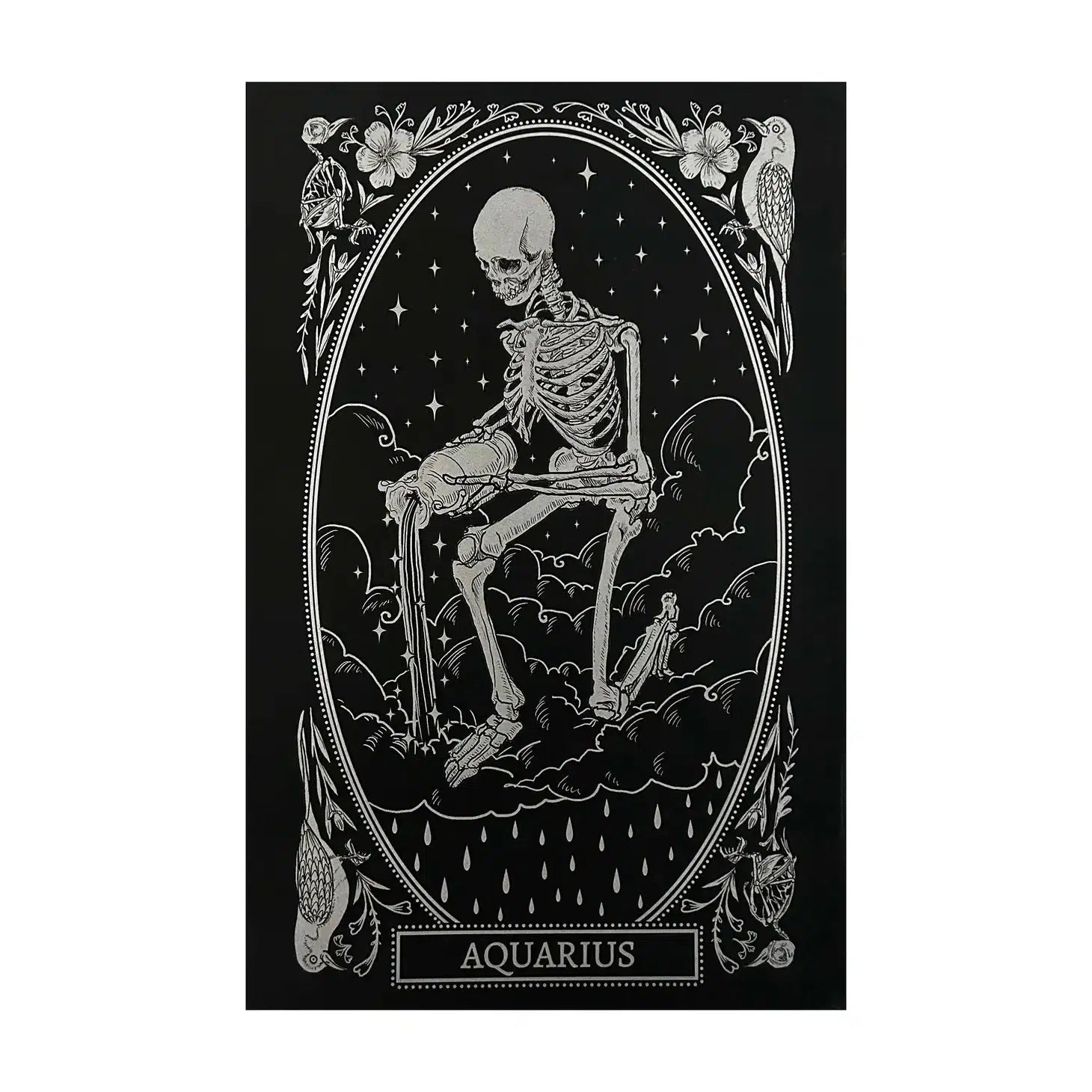 Aquarius - Zodiac Print