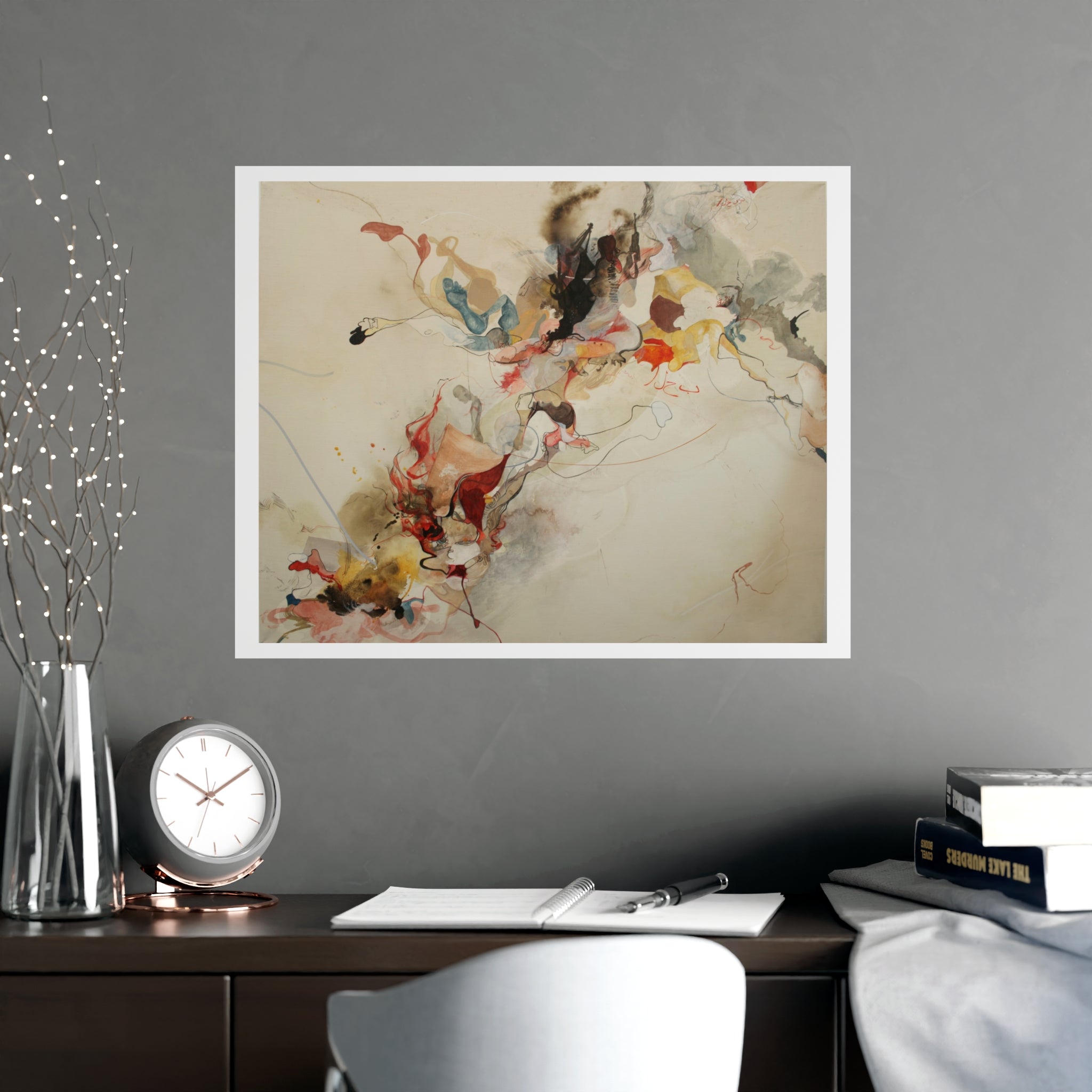 Mars and Pluto Squared - Matte Art Print 20" x 16"