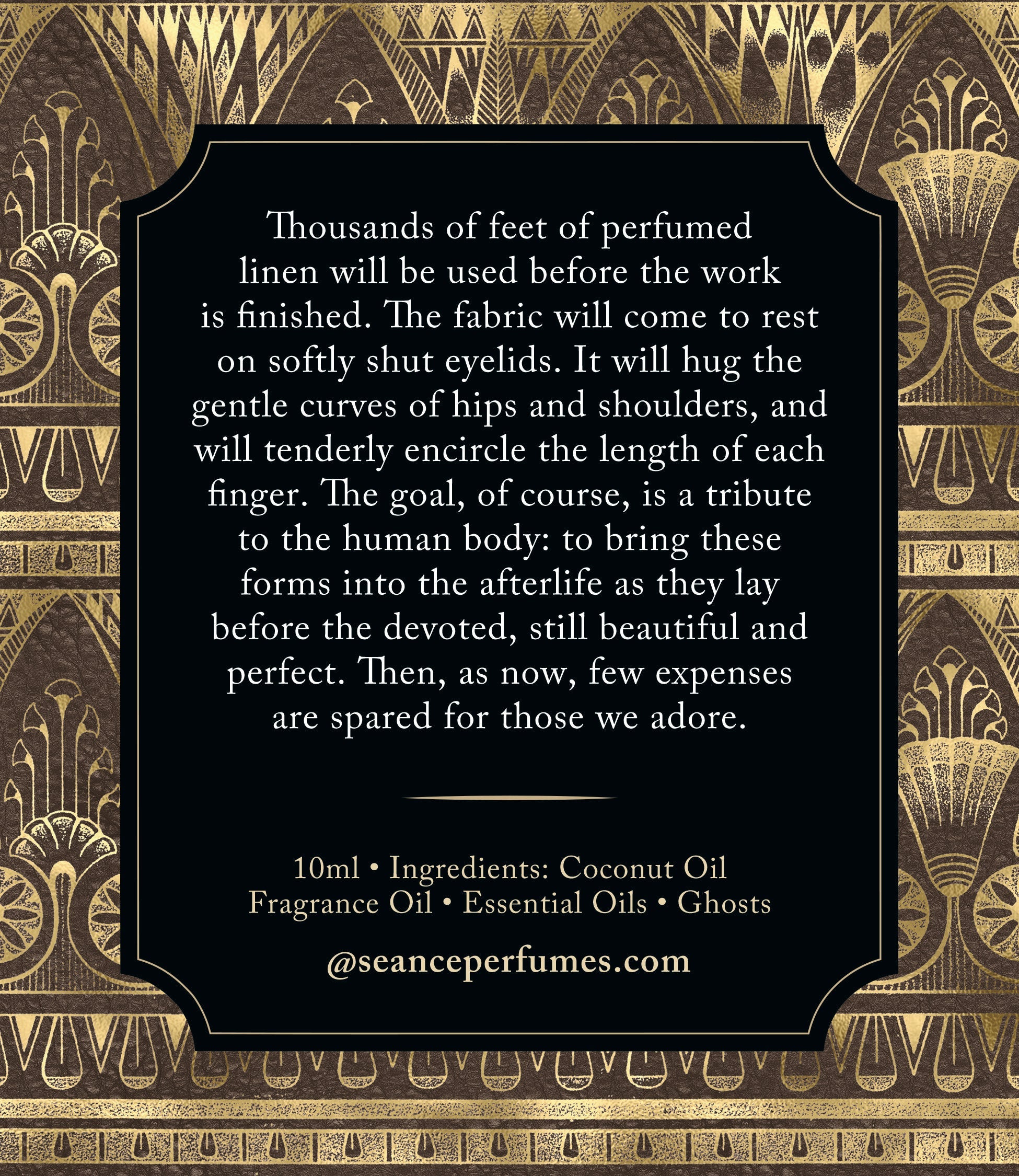 The Mummy (vanilla & herbs)