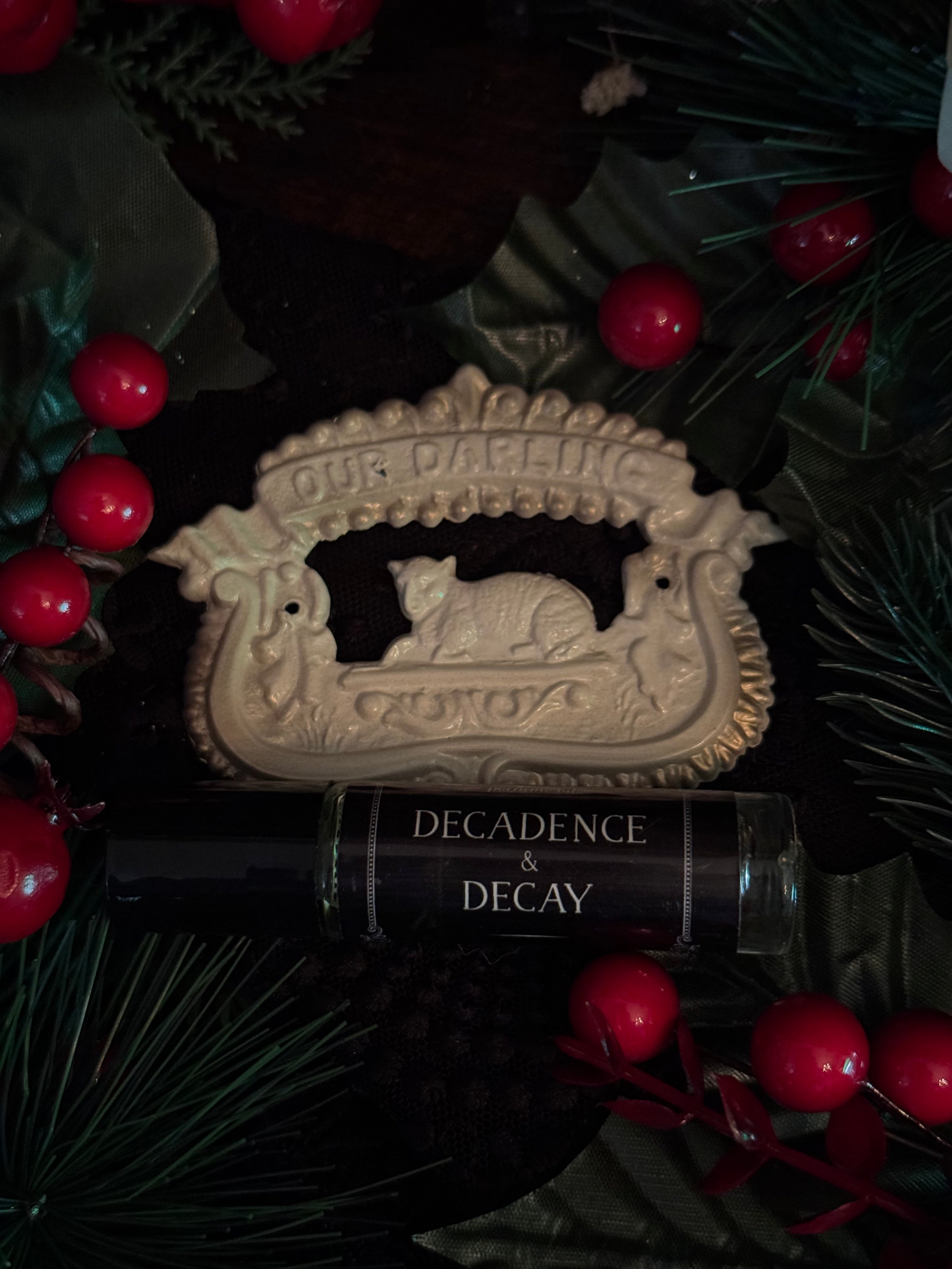 Decadence and Decay (white chocolate & cherries)