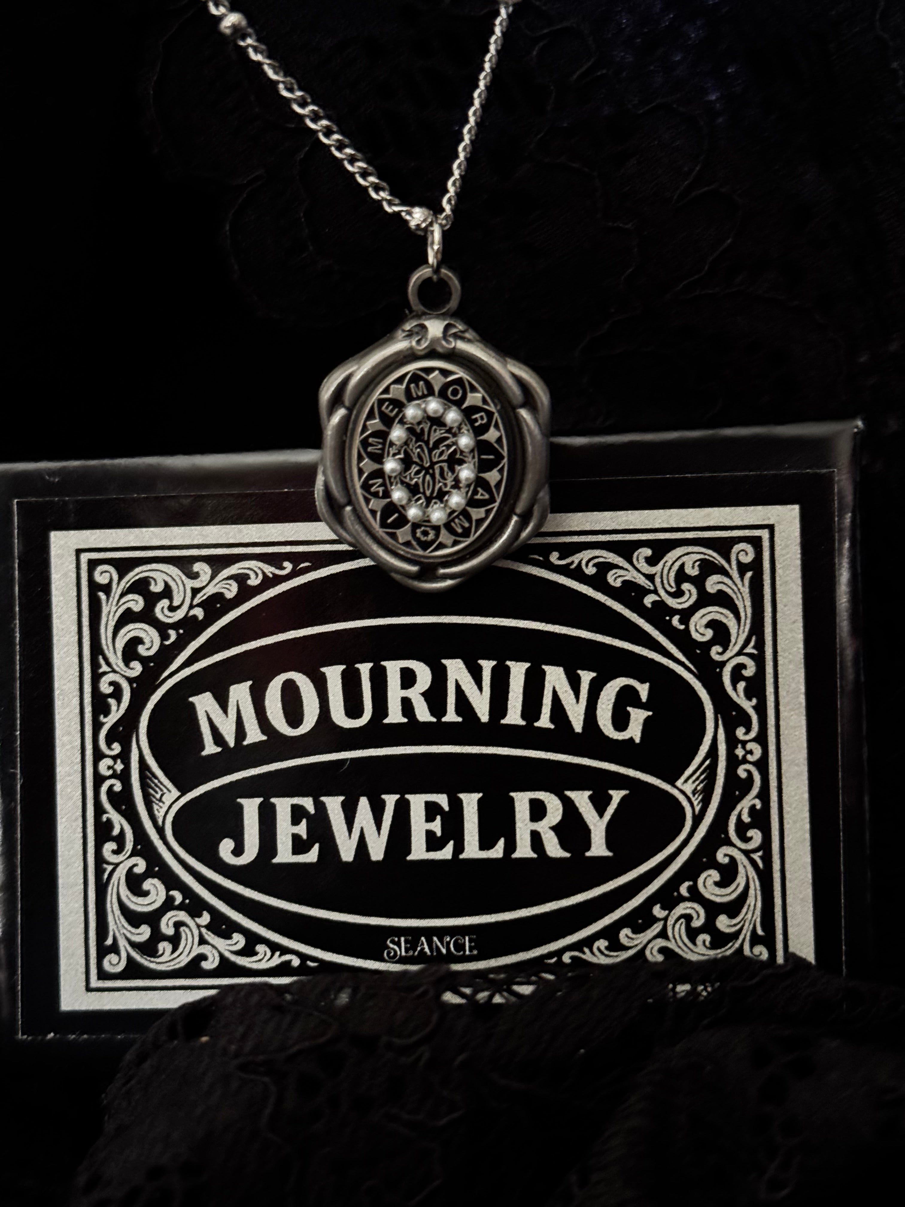 Mourning Necklace