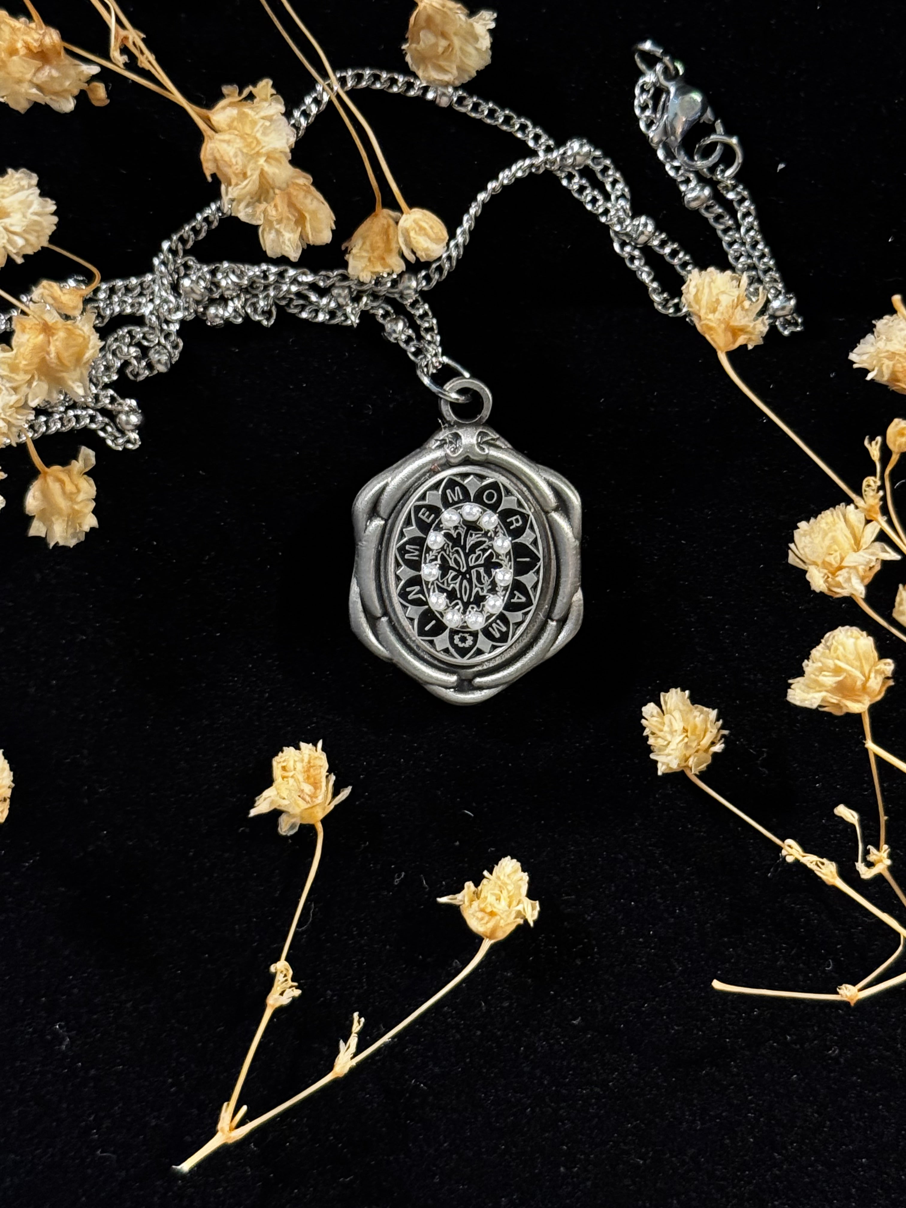 Mourning Necklace
