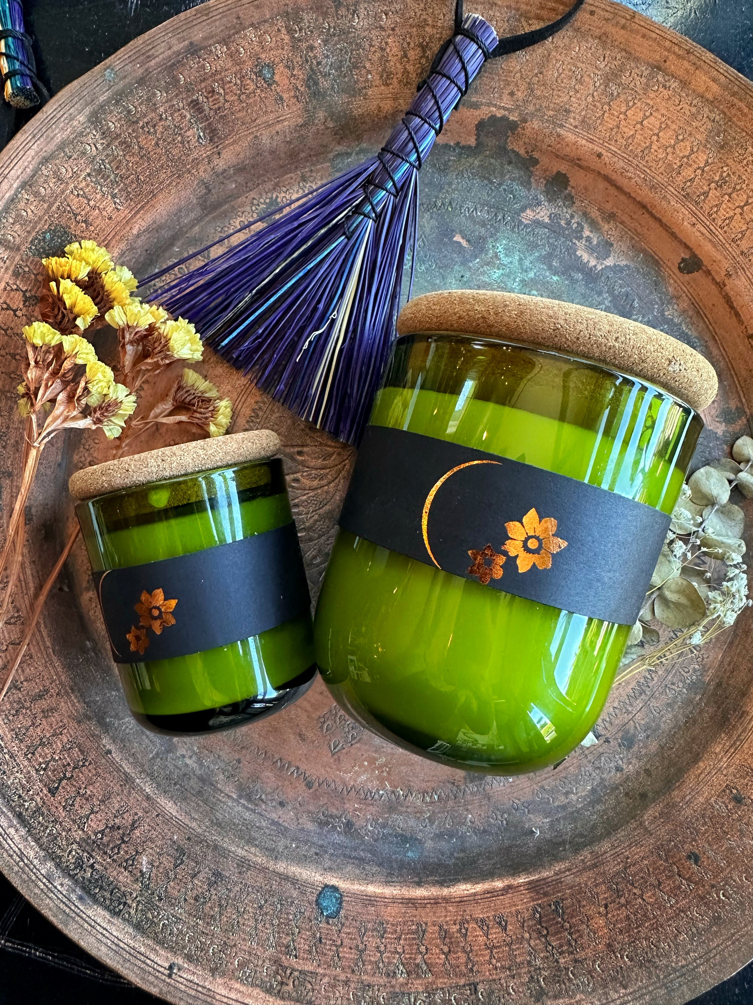 Hedge Collection - Green Vessel Scented Soy Candle