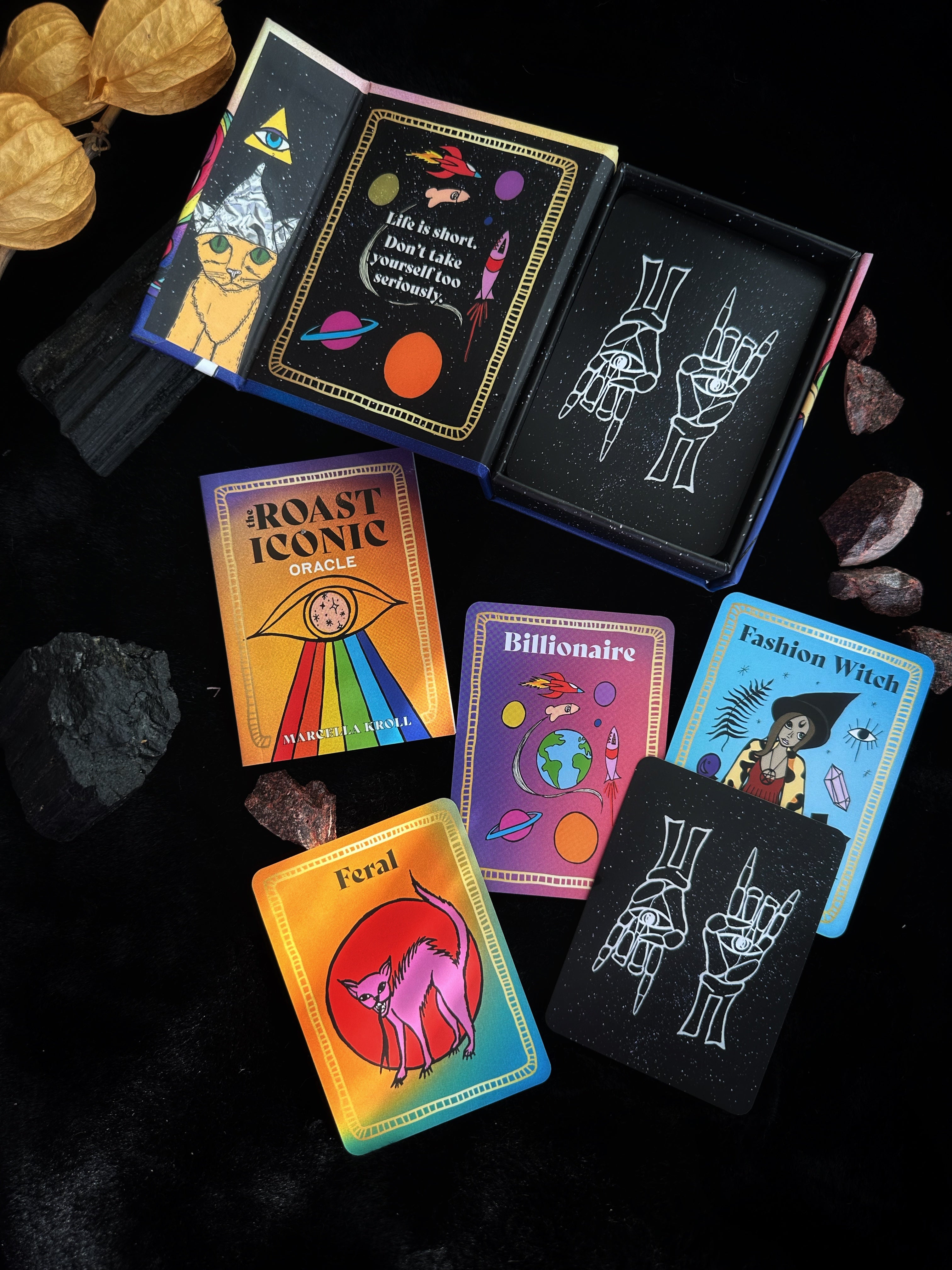 The Roast Iconic Oracle Deck by Marcella Kroll