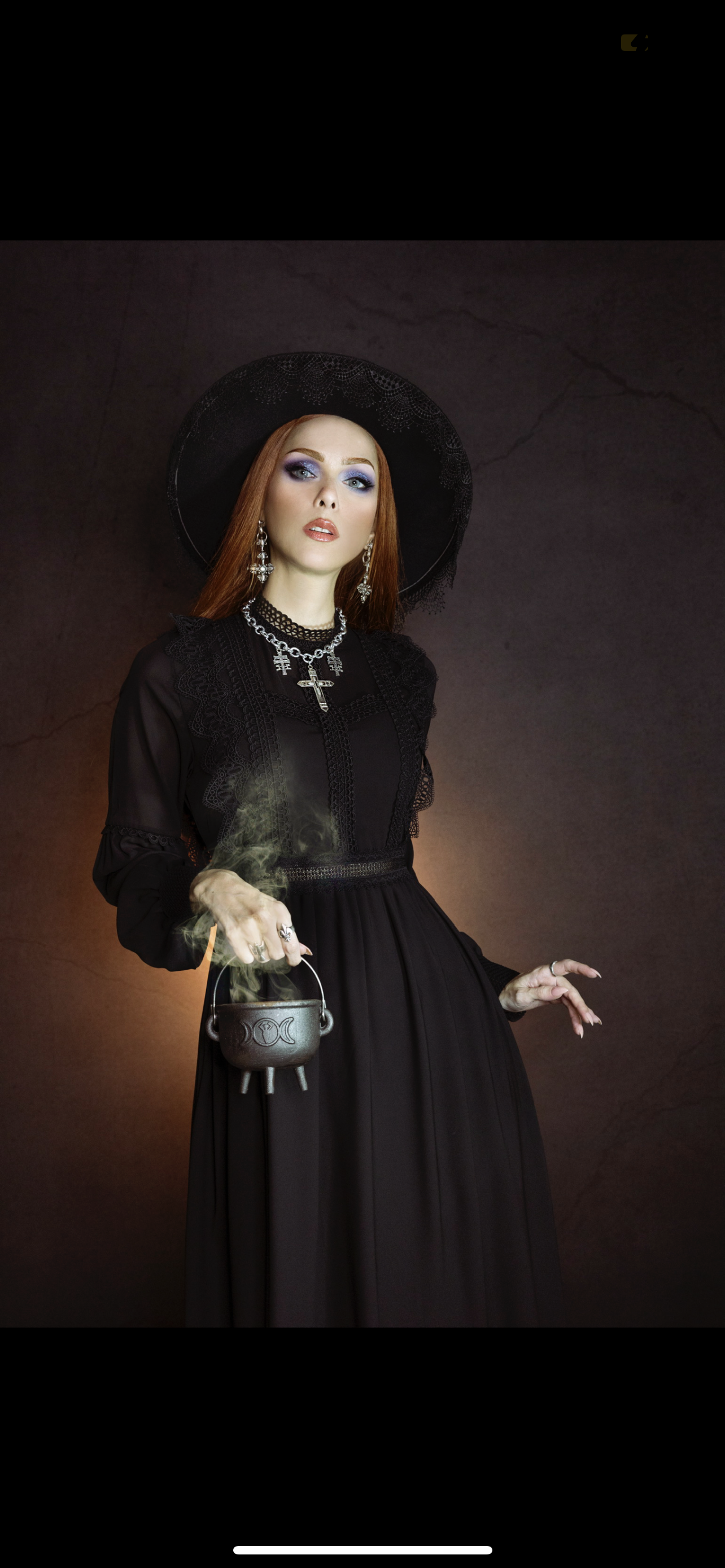 Agatha - Lightweight boho witchy dress - READY TO SHIP!