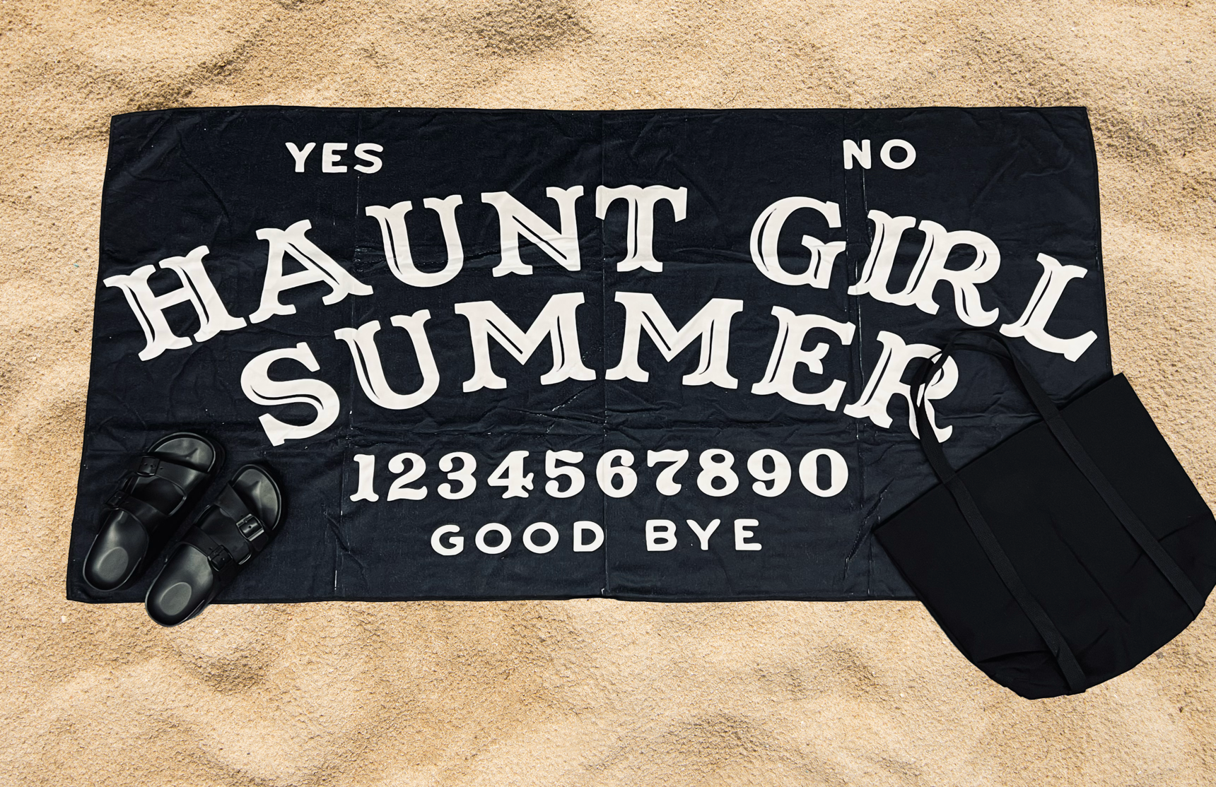 Beach Towel - Haunt Girl Summer