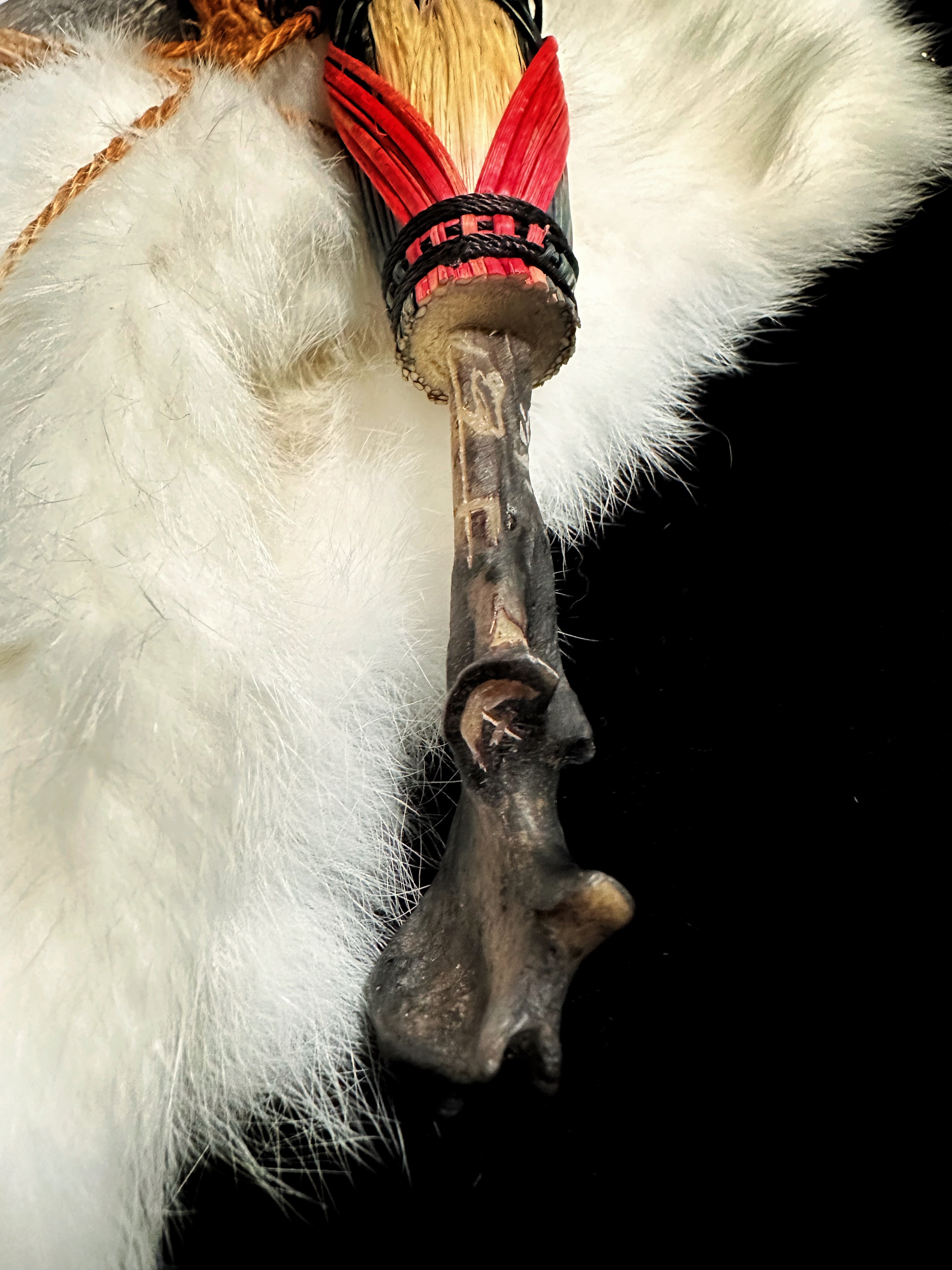 Lilith's Creation Broom - w/ Coyote Bone