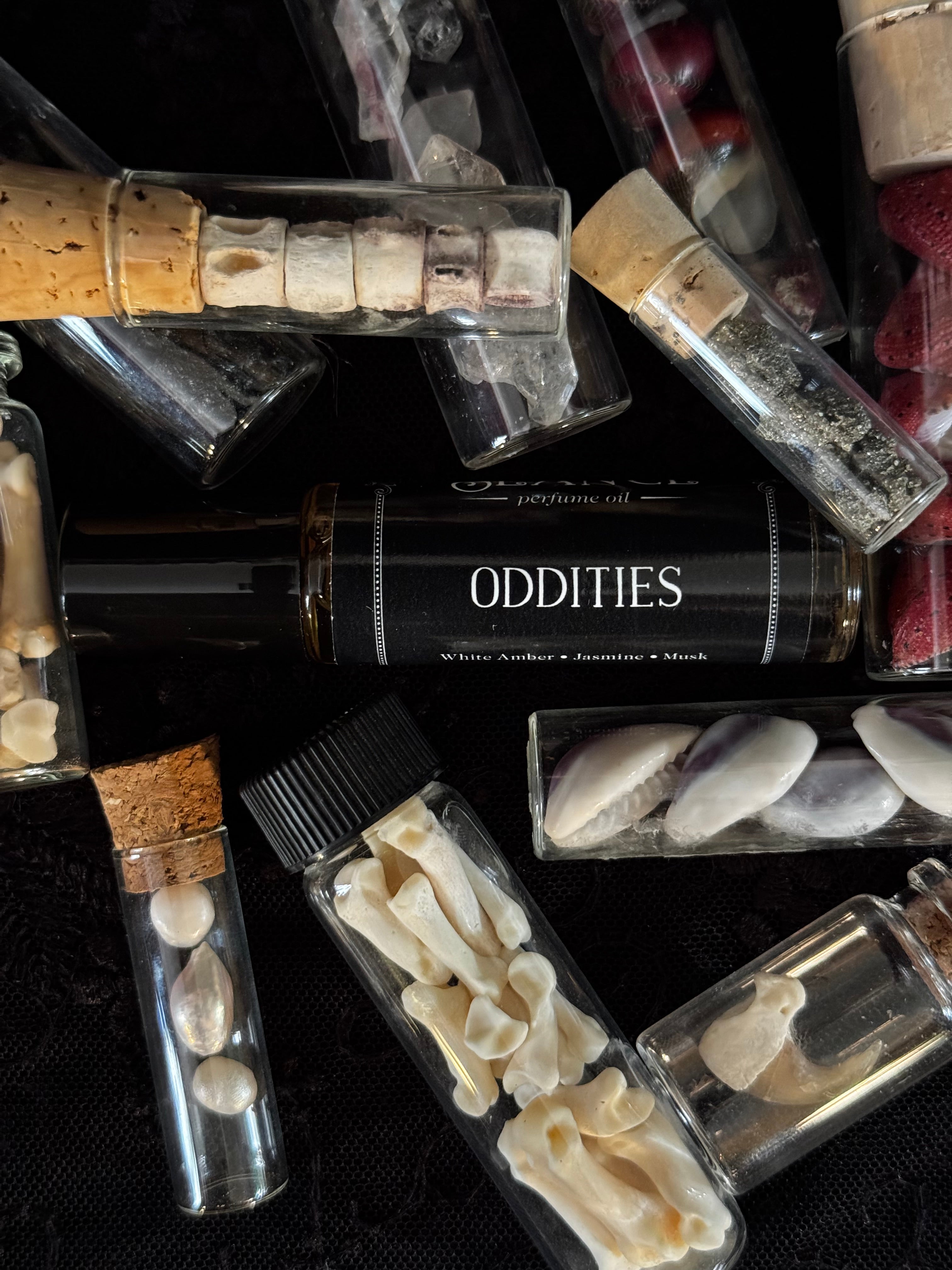 Oddities (amber & incense)