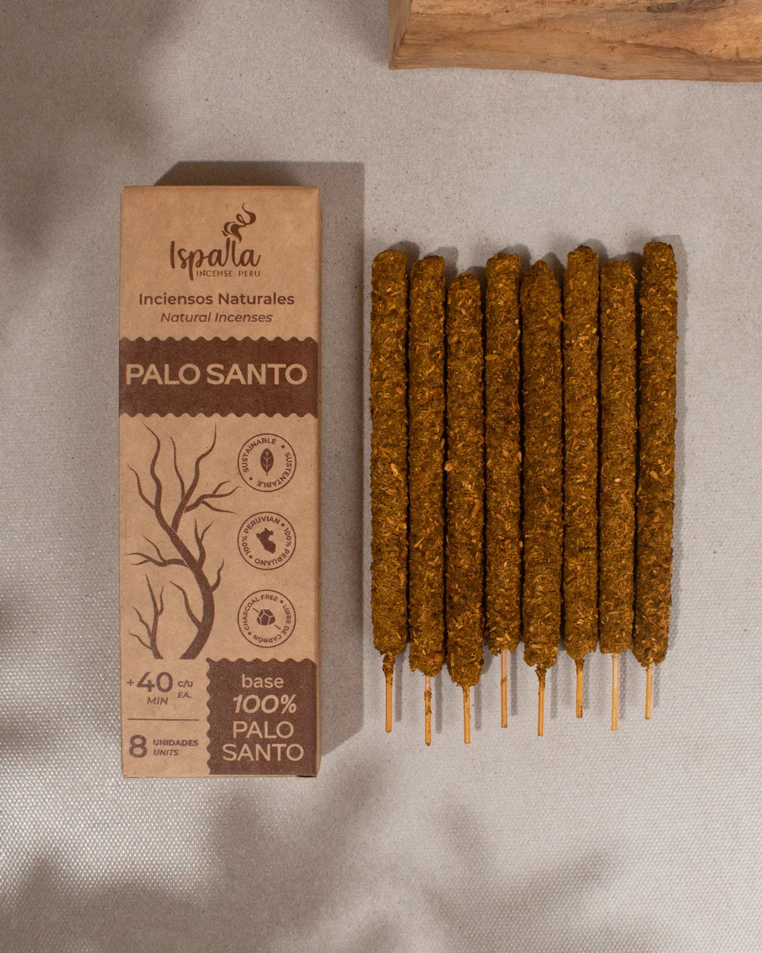 Ispalla - Palo Santo & Honey (Mira) Thick Natural Incense