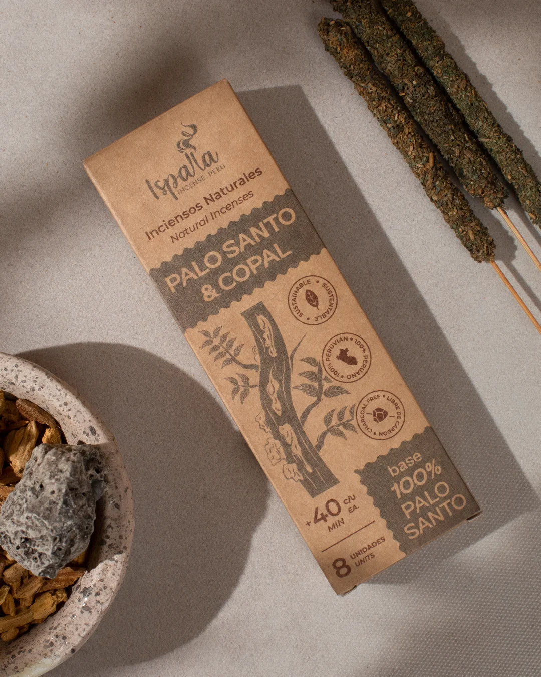 Ispalla - Palo Santo & Copal Thick Natural Incense