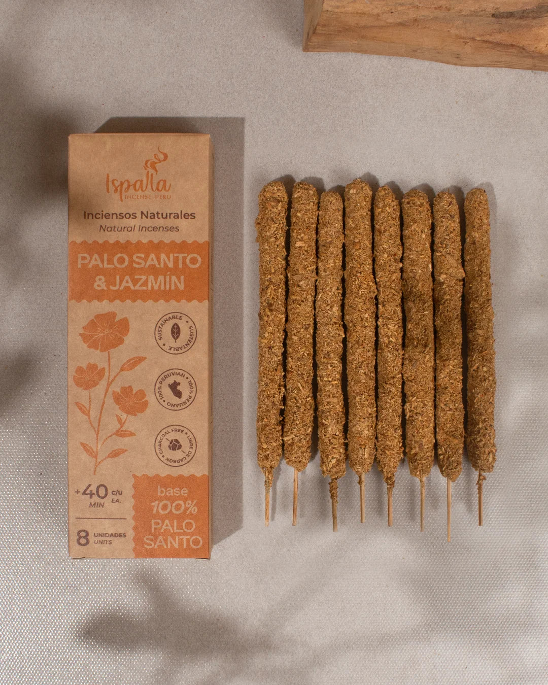 Ispalla - Palo Santo & Jasmine Thick Natural Incense