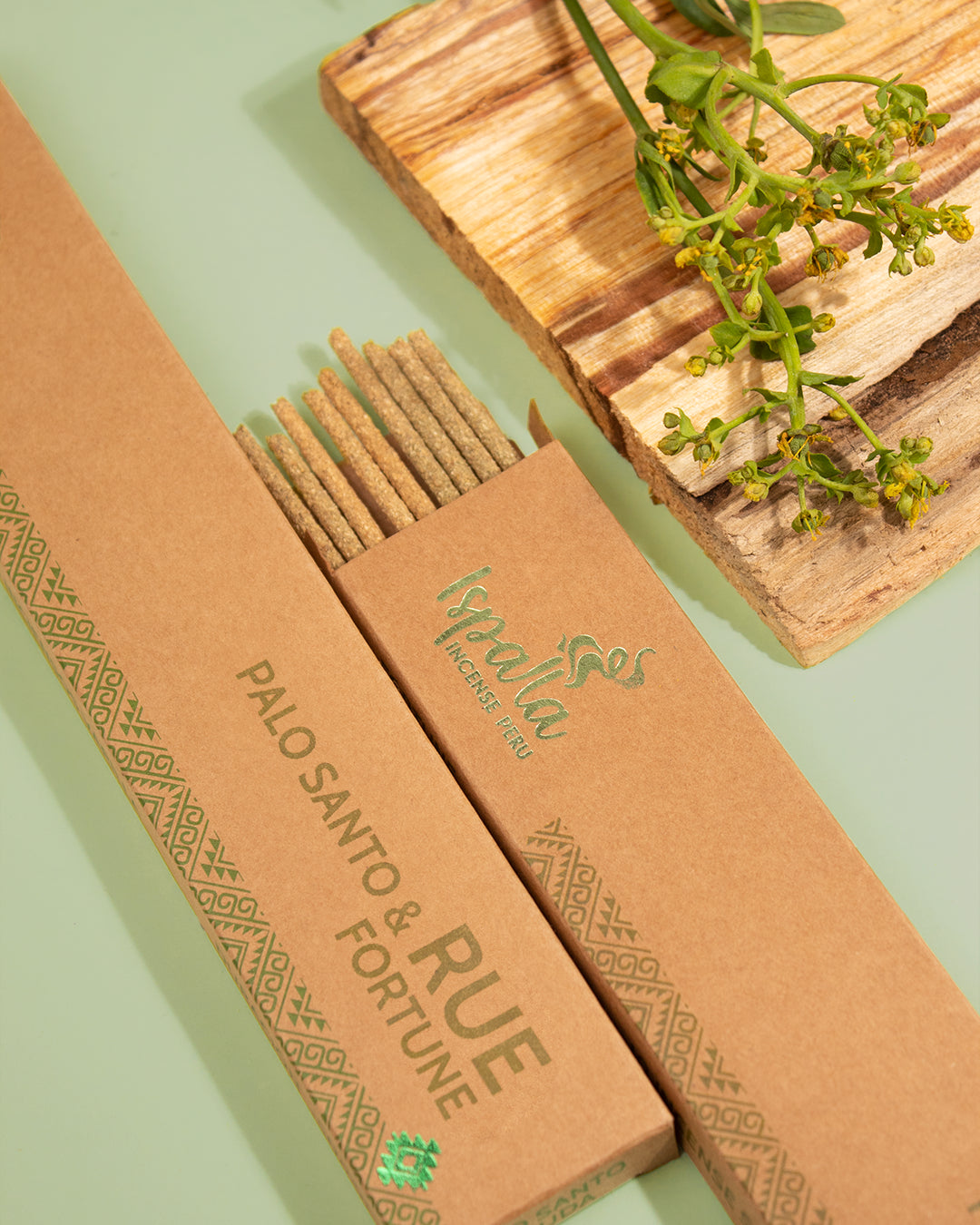 Ispalla -Rue & Palo Santo Incense Sticks (10 Packaged)