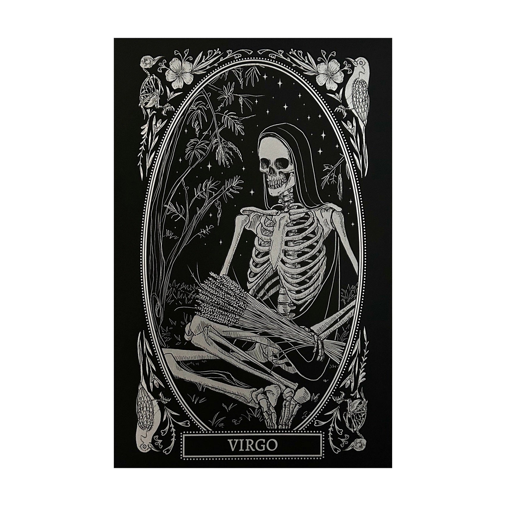 Virgo - Zodiac Print