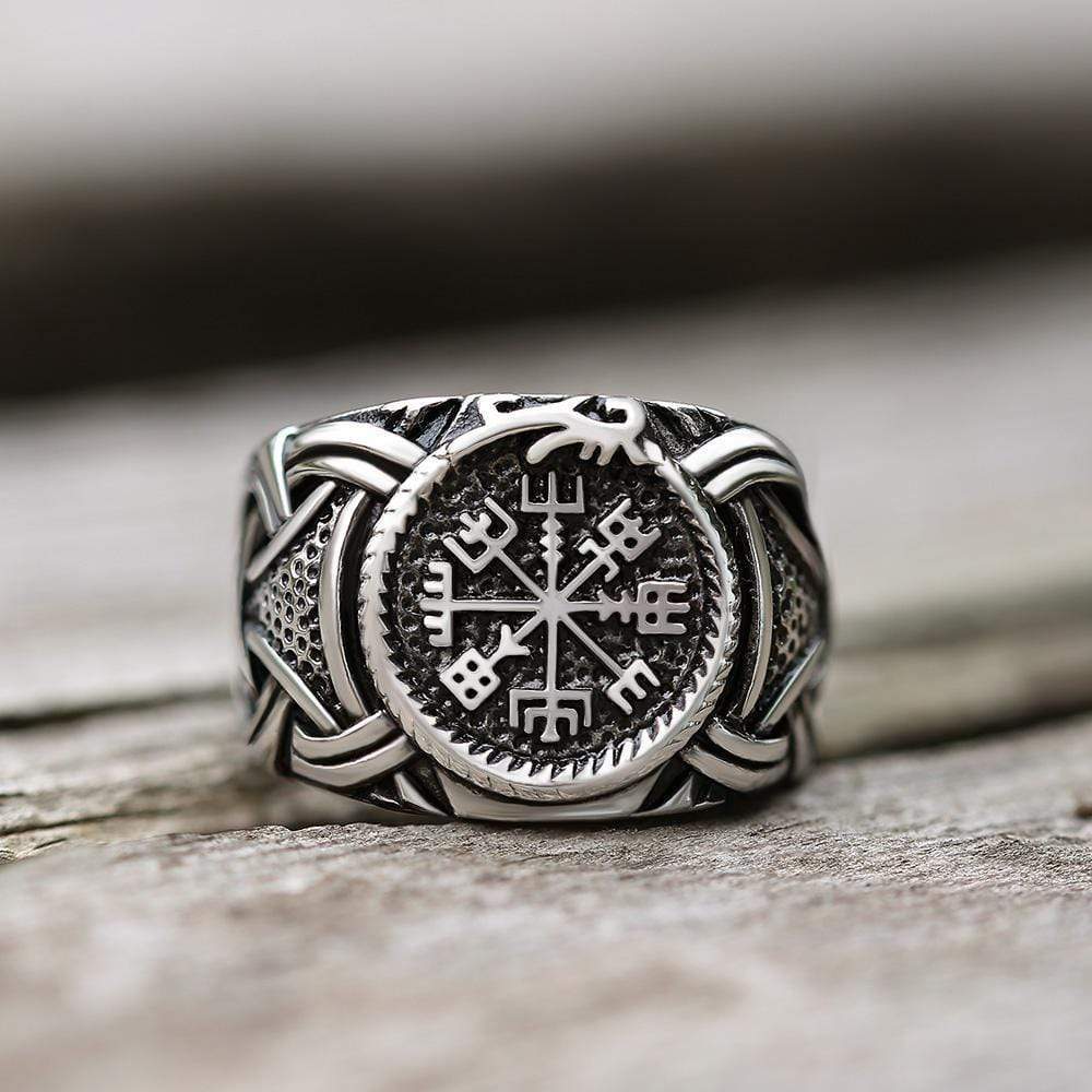 Dragon Amulet 316L Stainless Steel Viking Ring